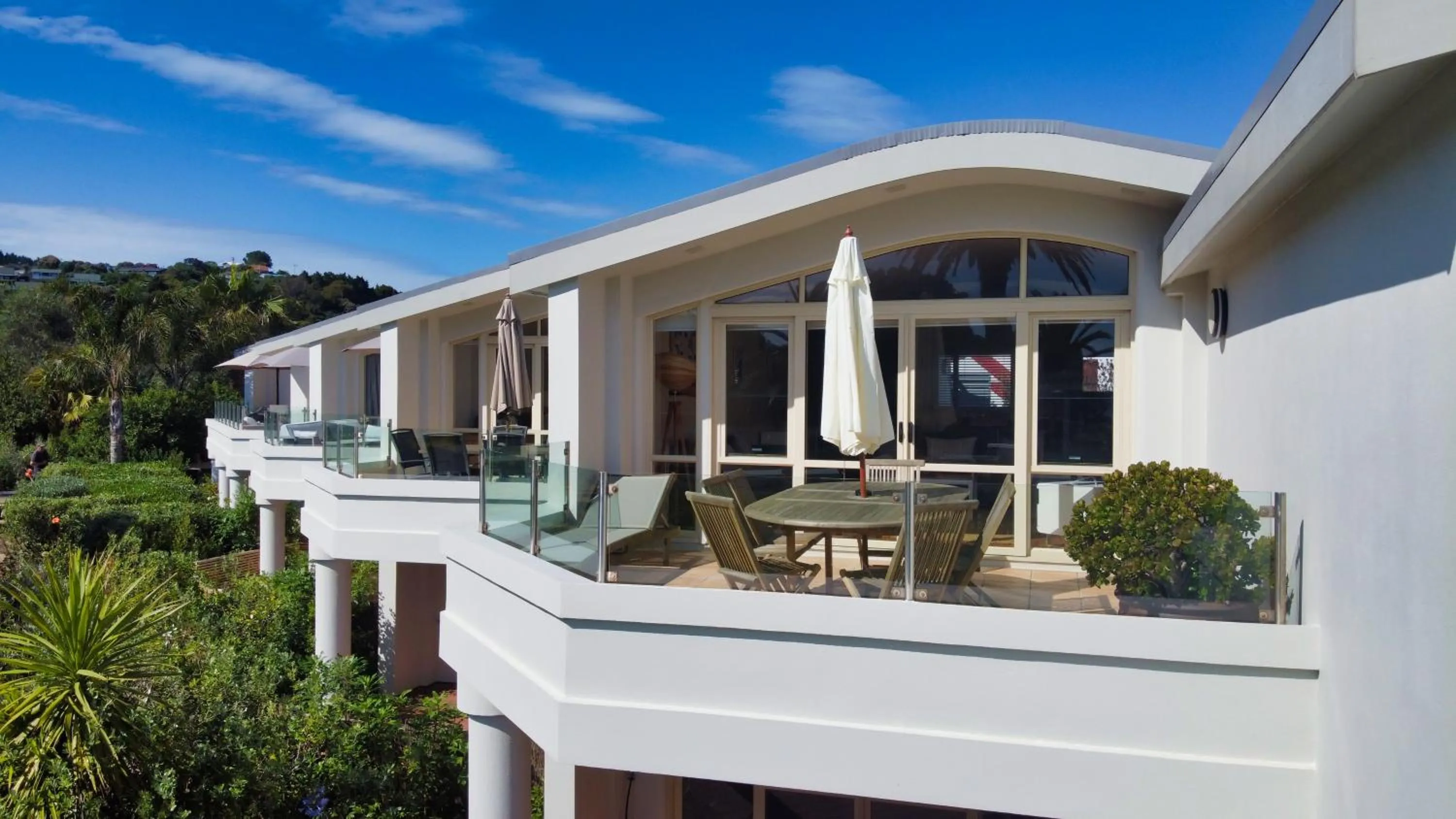 Balcony/Terrace in Onetangi Beach Apartments