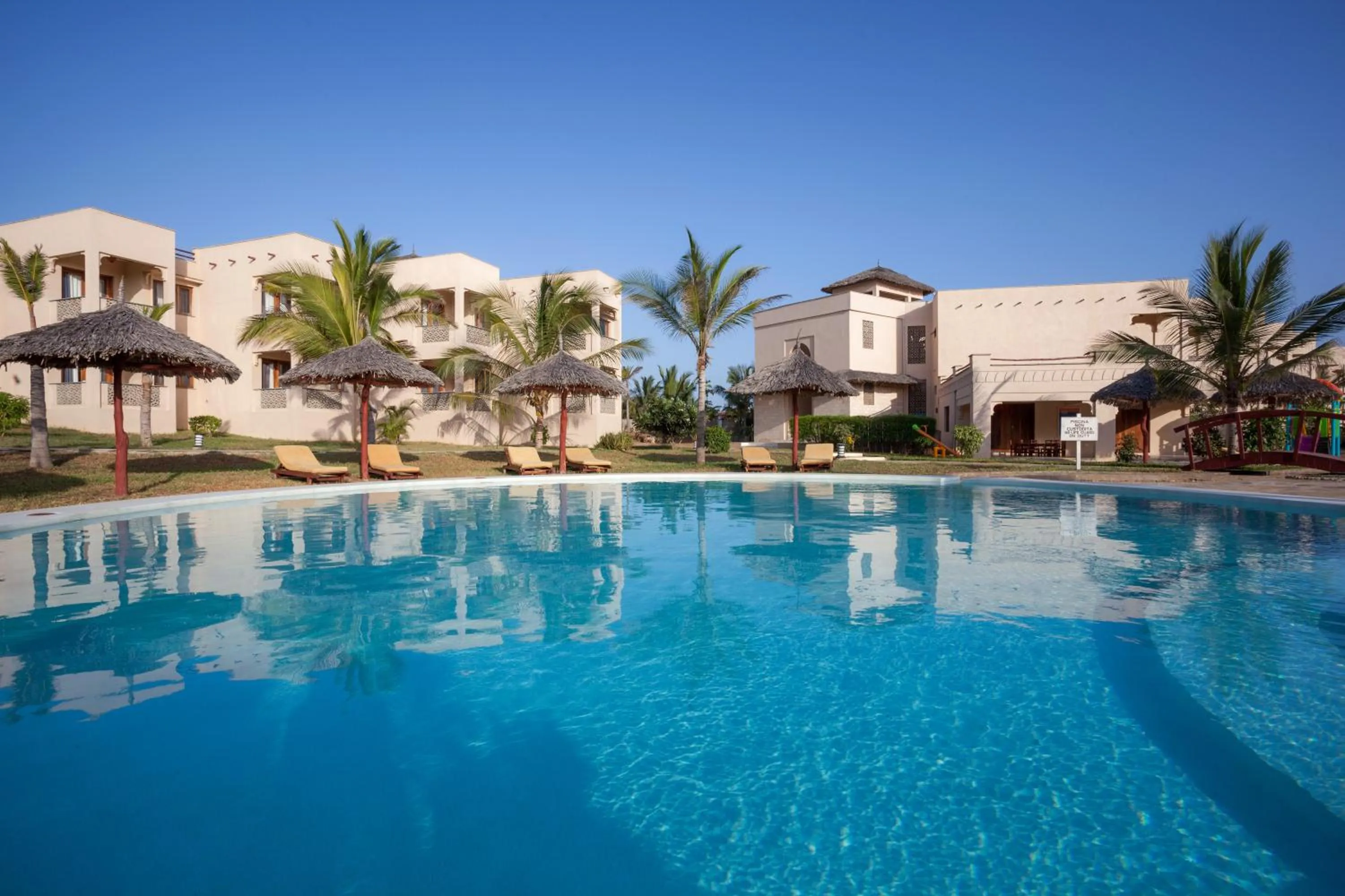 Swimming pool in Seven Islands Resort