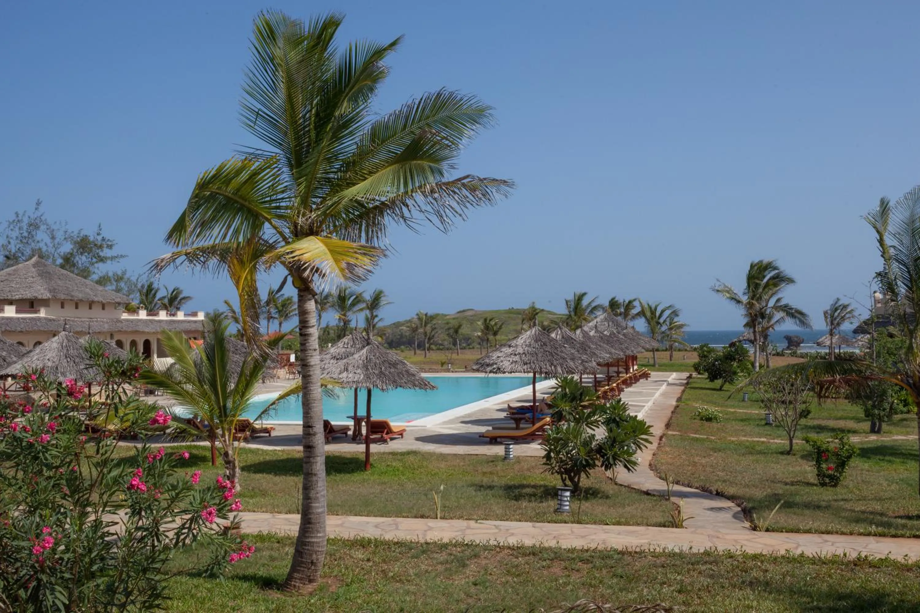 Swimming pool in Seven Islands Resort