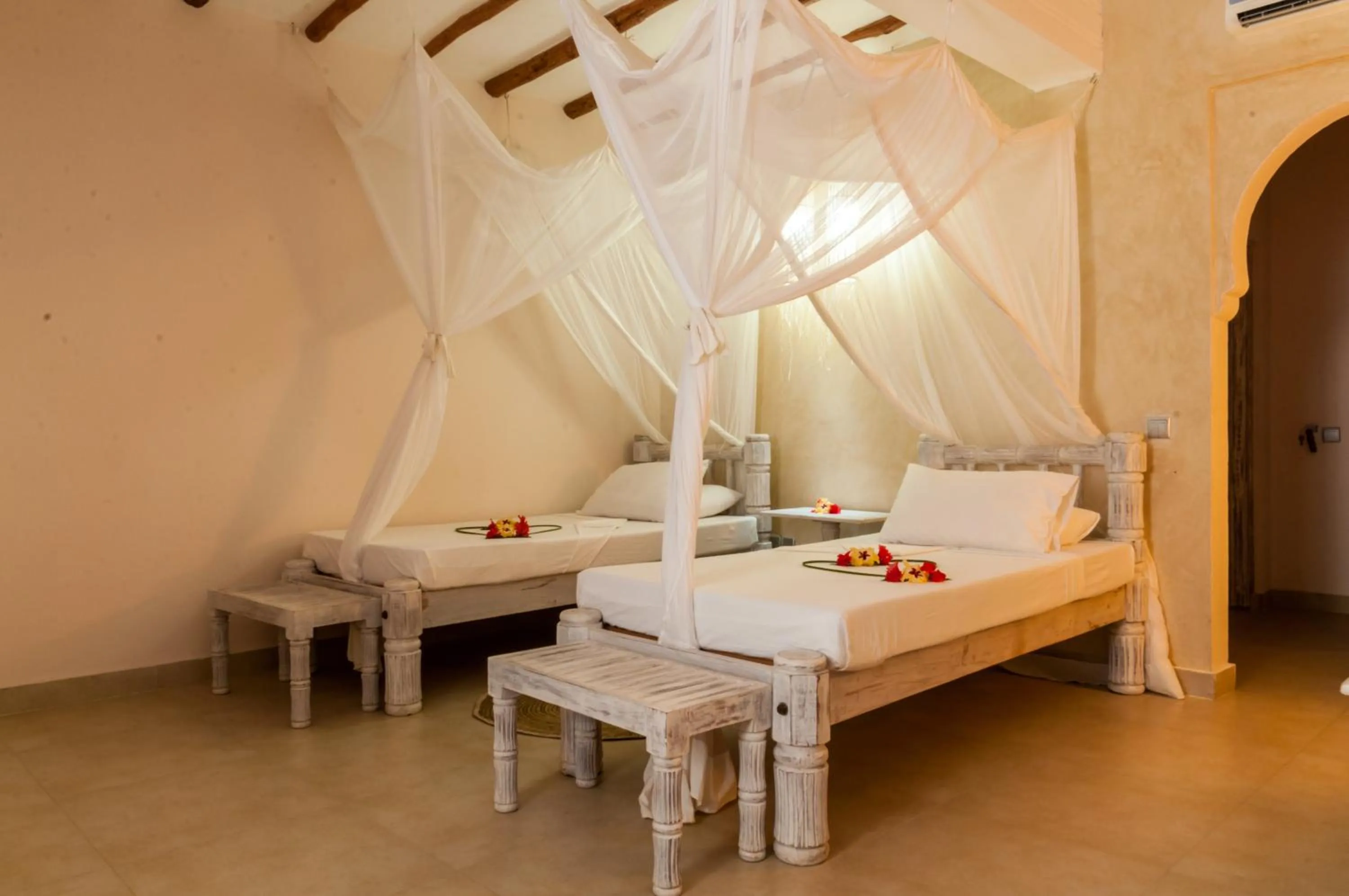 Bed in Seven Islands Resort