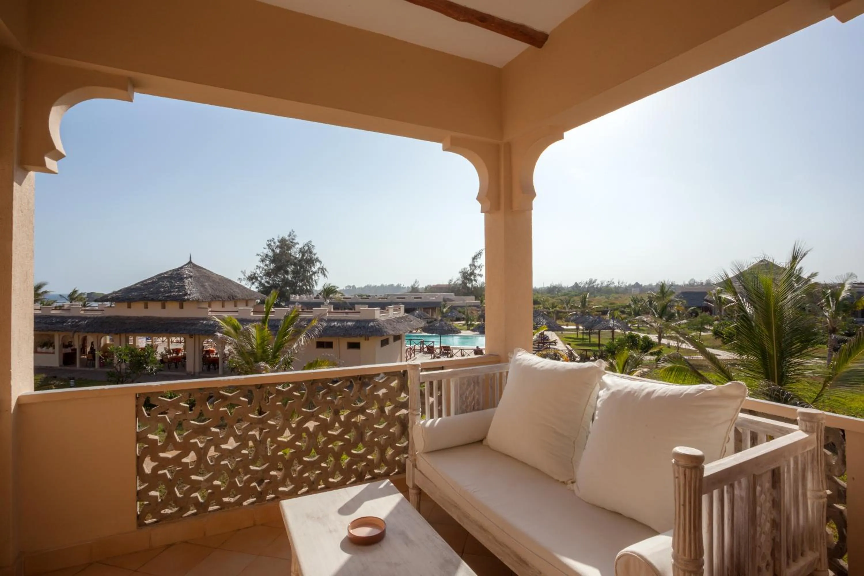 Pool view in Seven Islands Resort