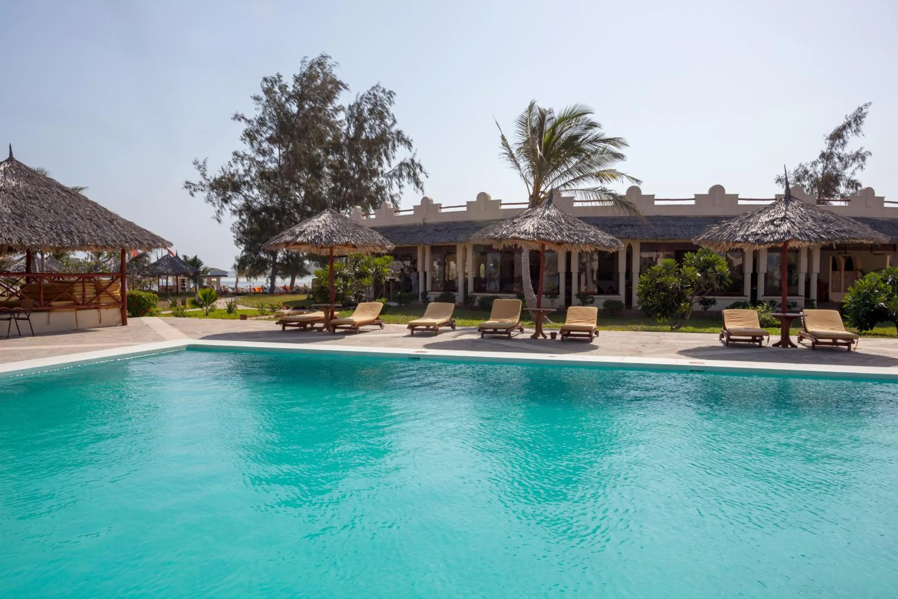 Swimming pool in Seven Islands Resort
