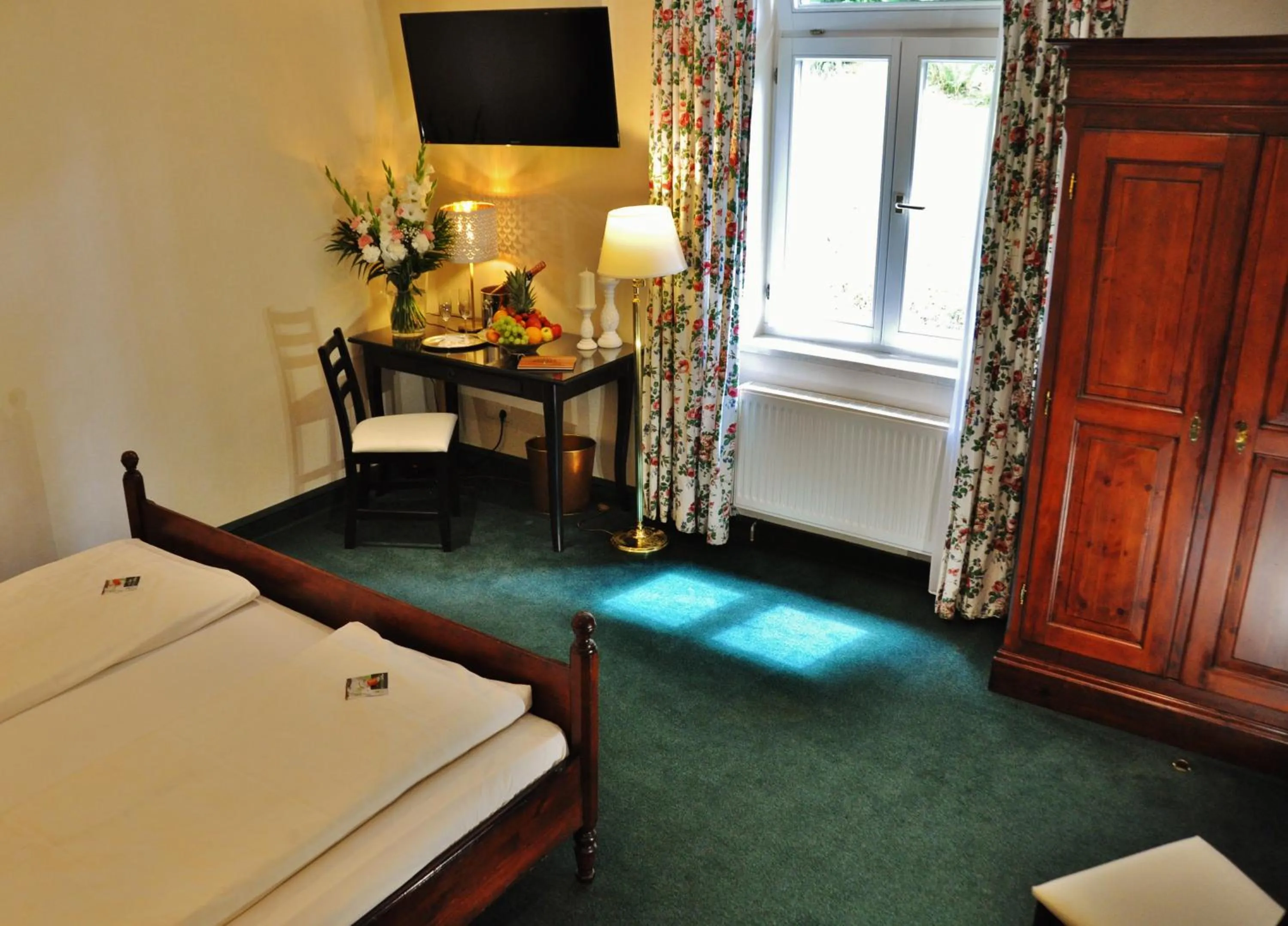 Bed in Flair-Hotel Waldfrieden