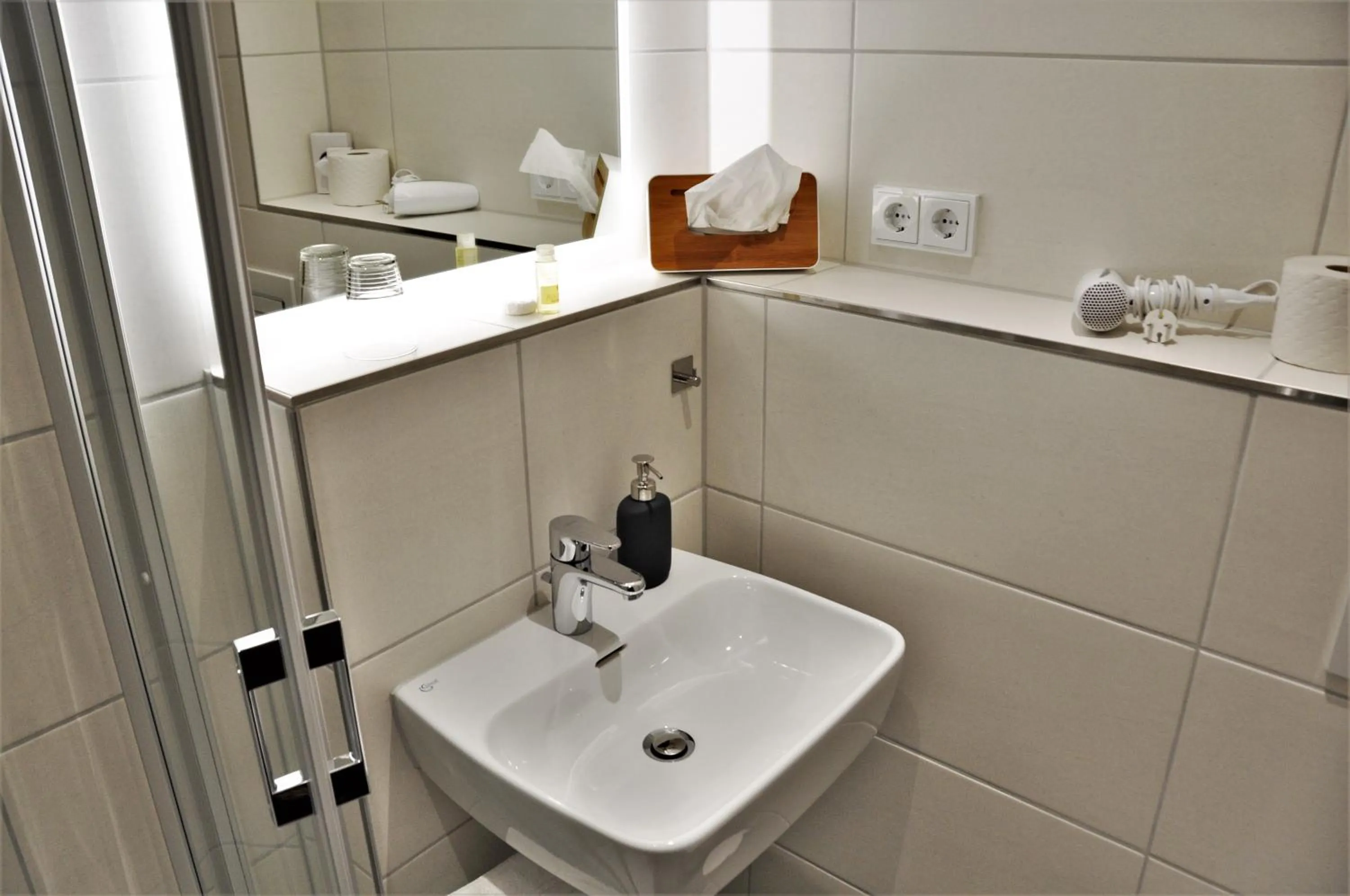 Bathroom in Flair-Hotel Waldfrieden