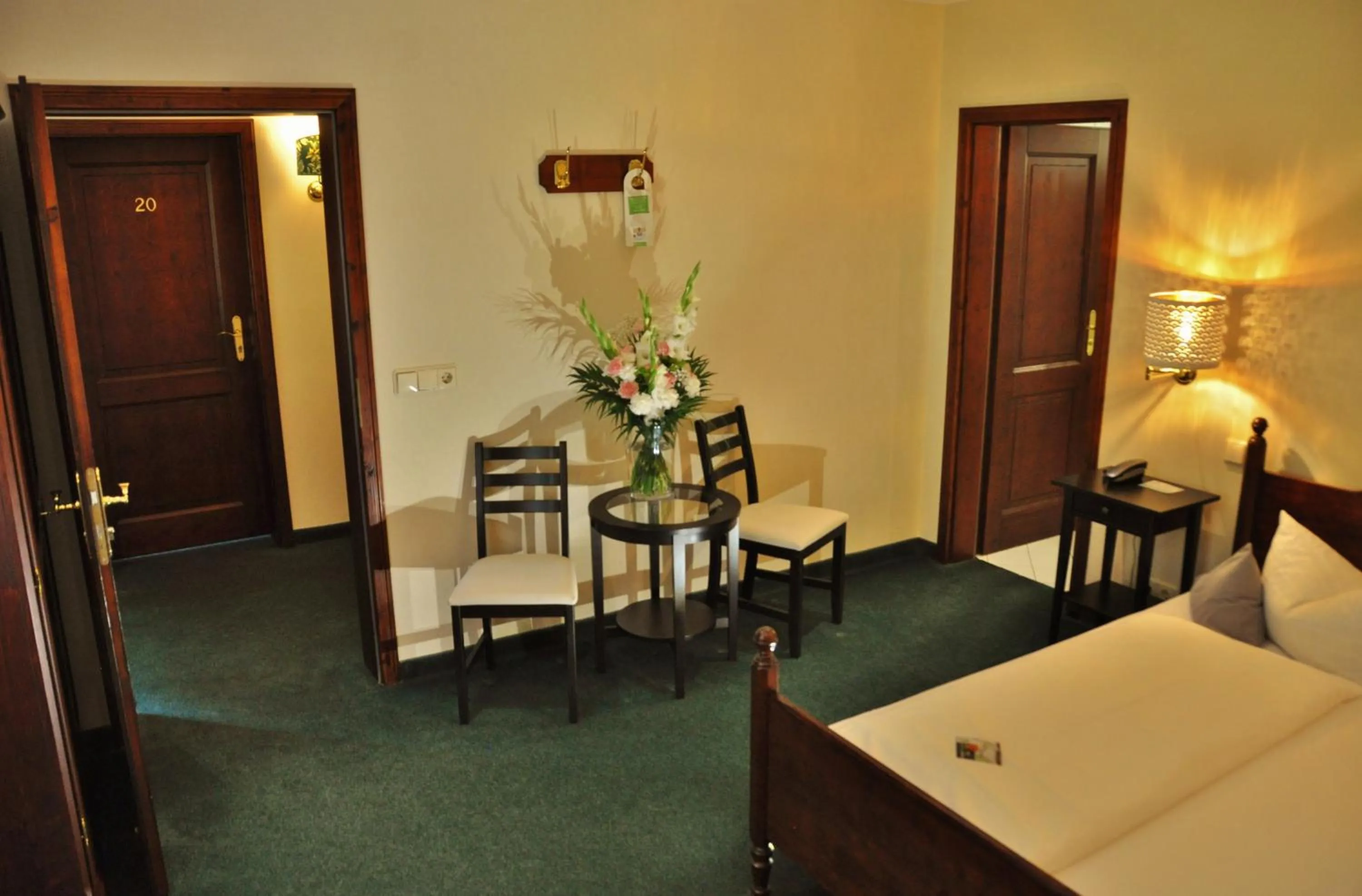 Bed in Flair-Hotel Waldfrieden