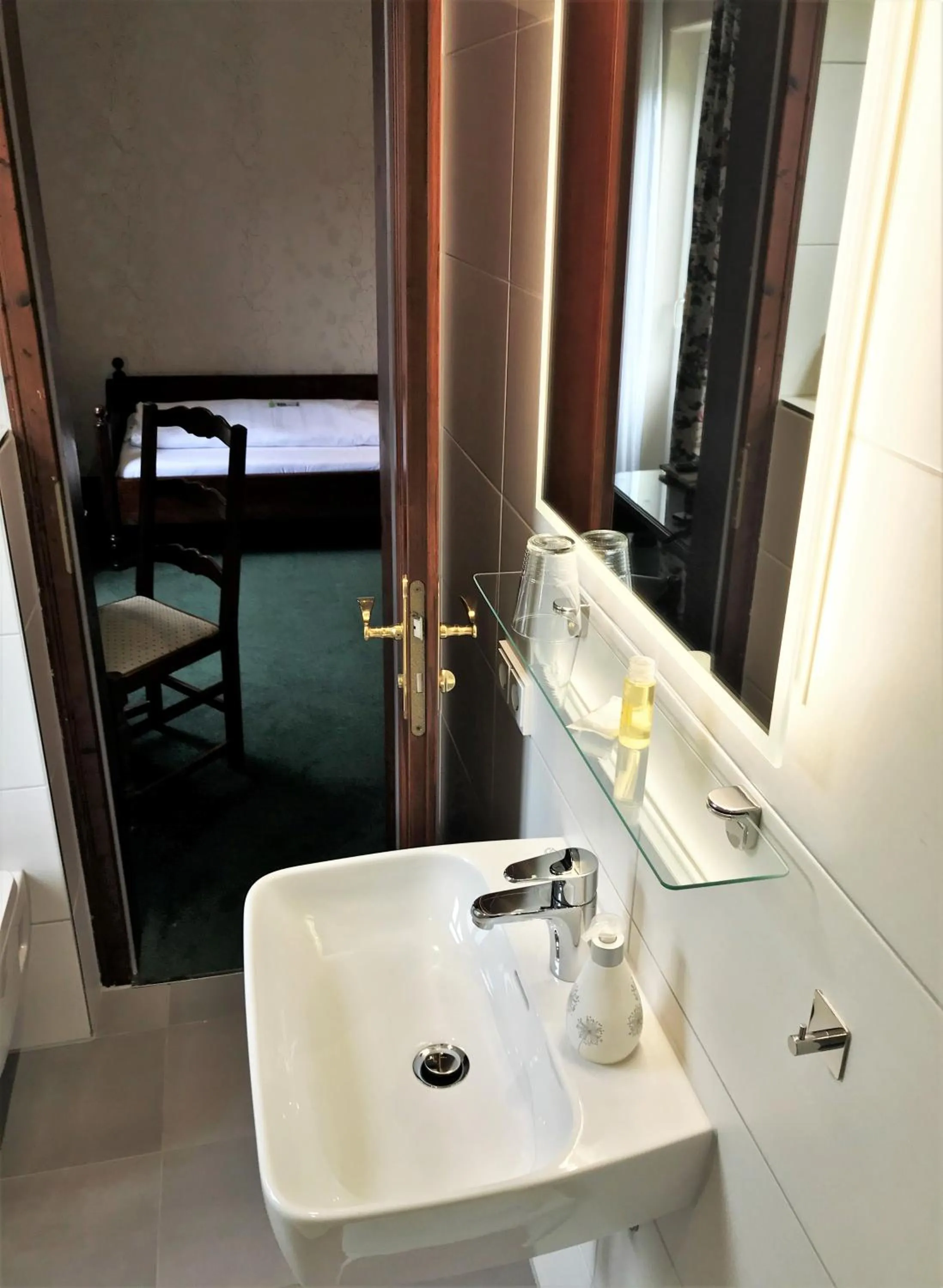 Bathroom in Flair-Hotel Waldfrieden