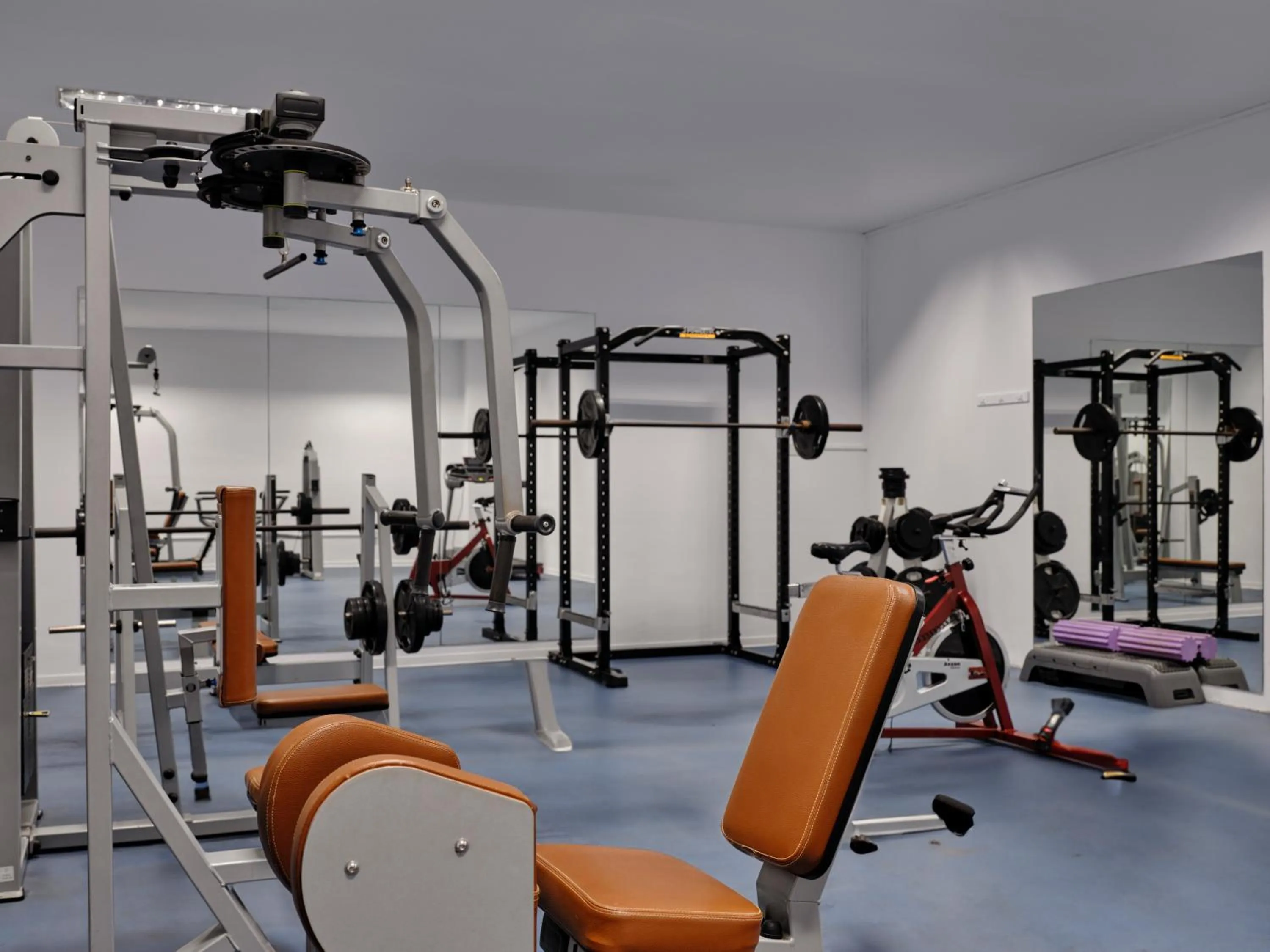 Fitness centre/facilities in Atlantica Panthea Resort