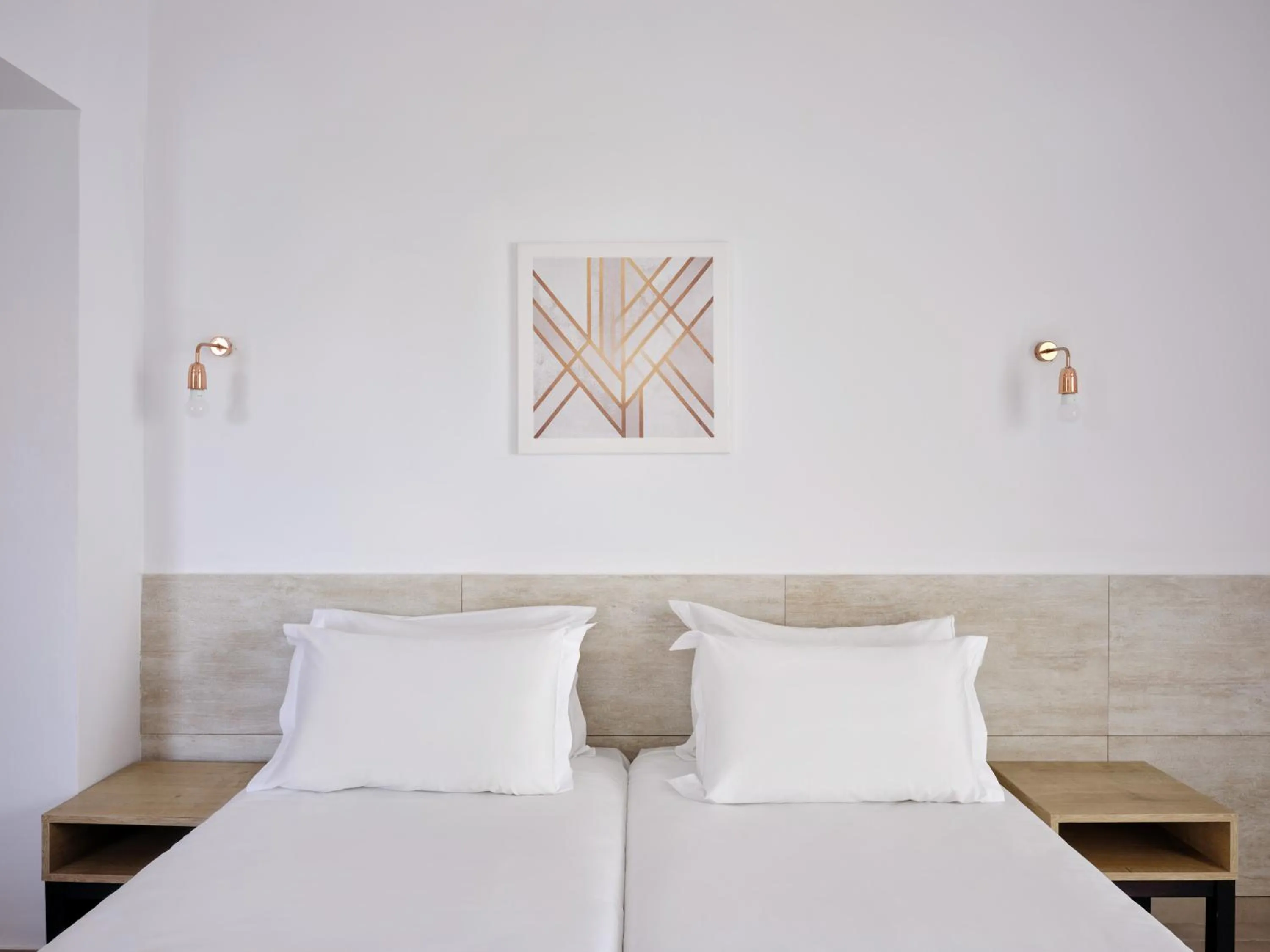 Bed in Atlantica Panthea Resort