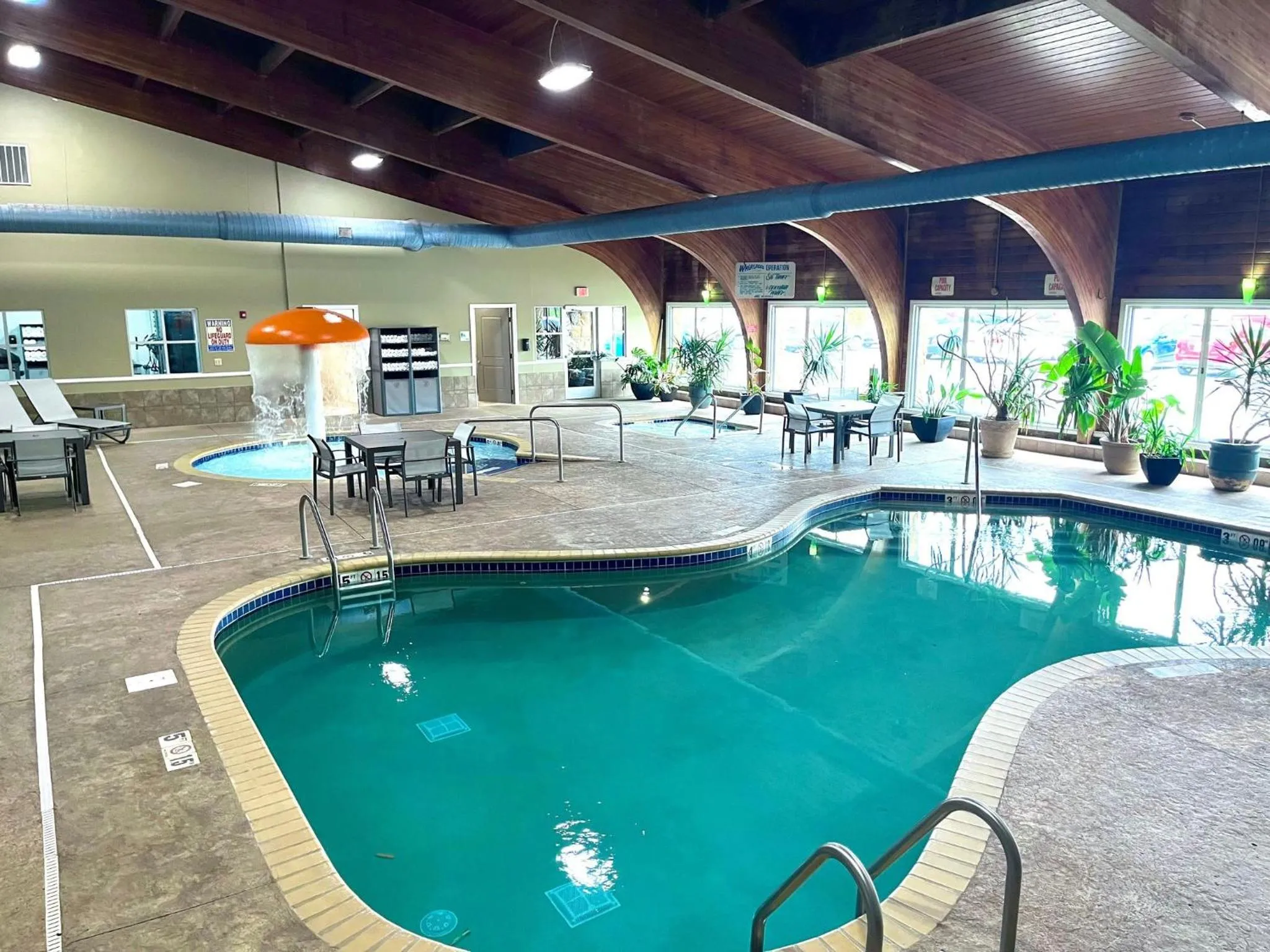 Swimming pool in Holiday Inn Detroit Lakes by IHG