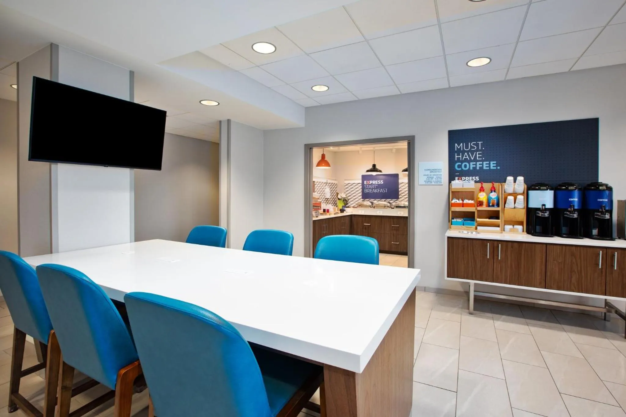 Breakfast in Holiday Inn Express Fremont by IHG