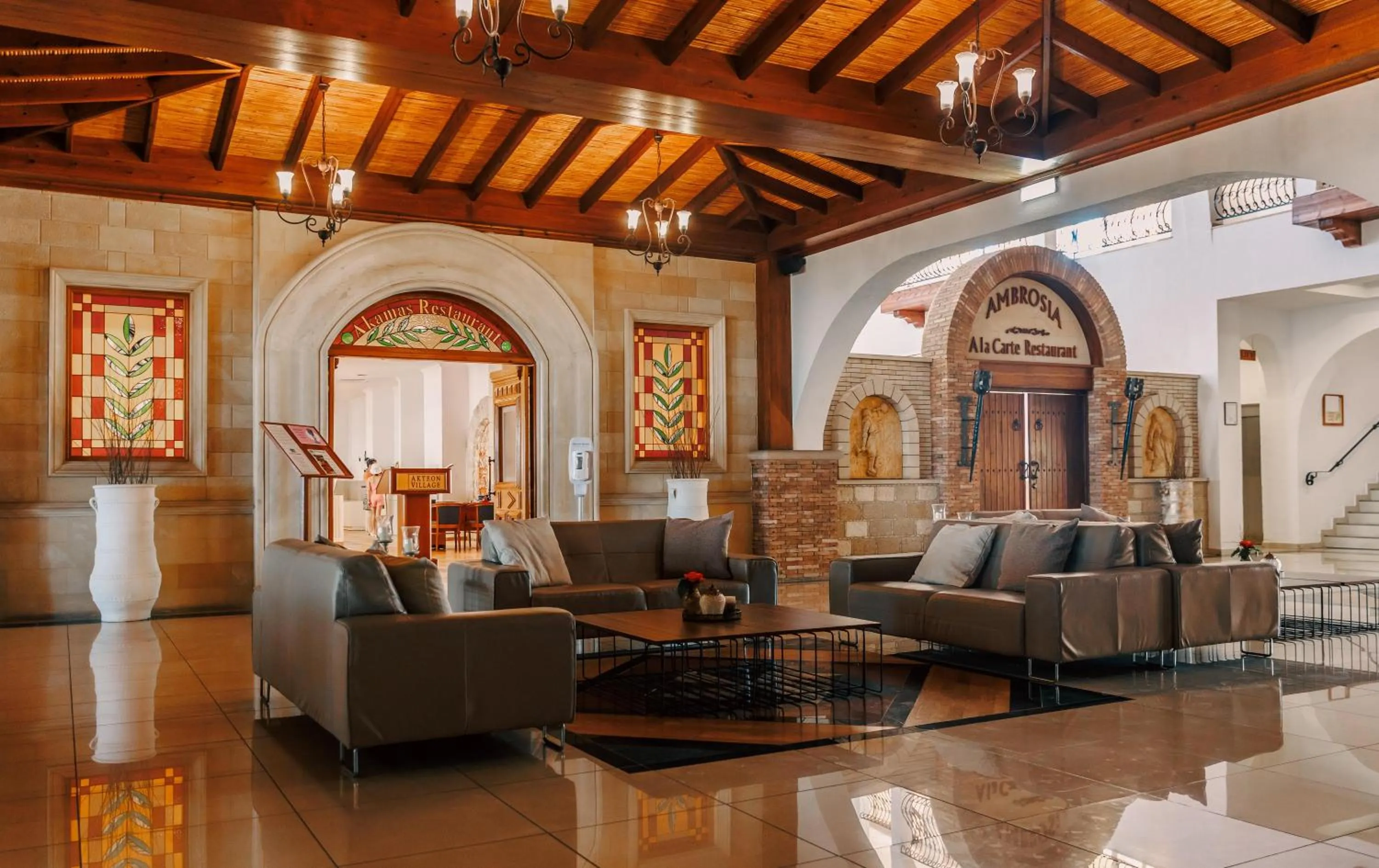 Lobby or reception in Atlantica Akteon