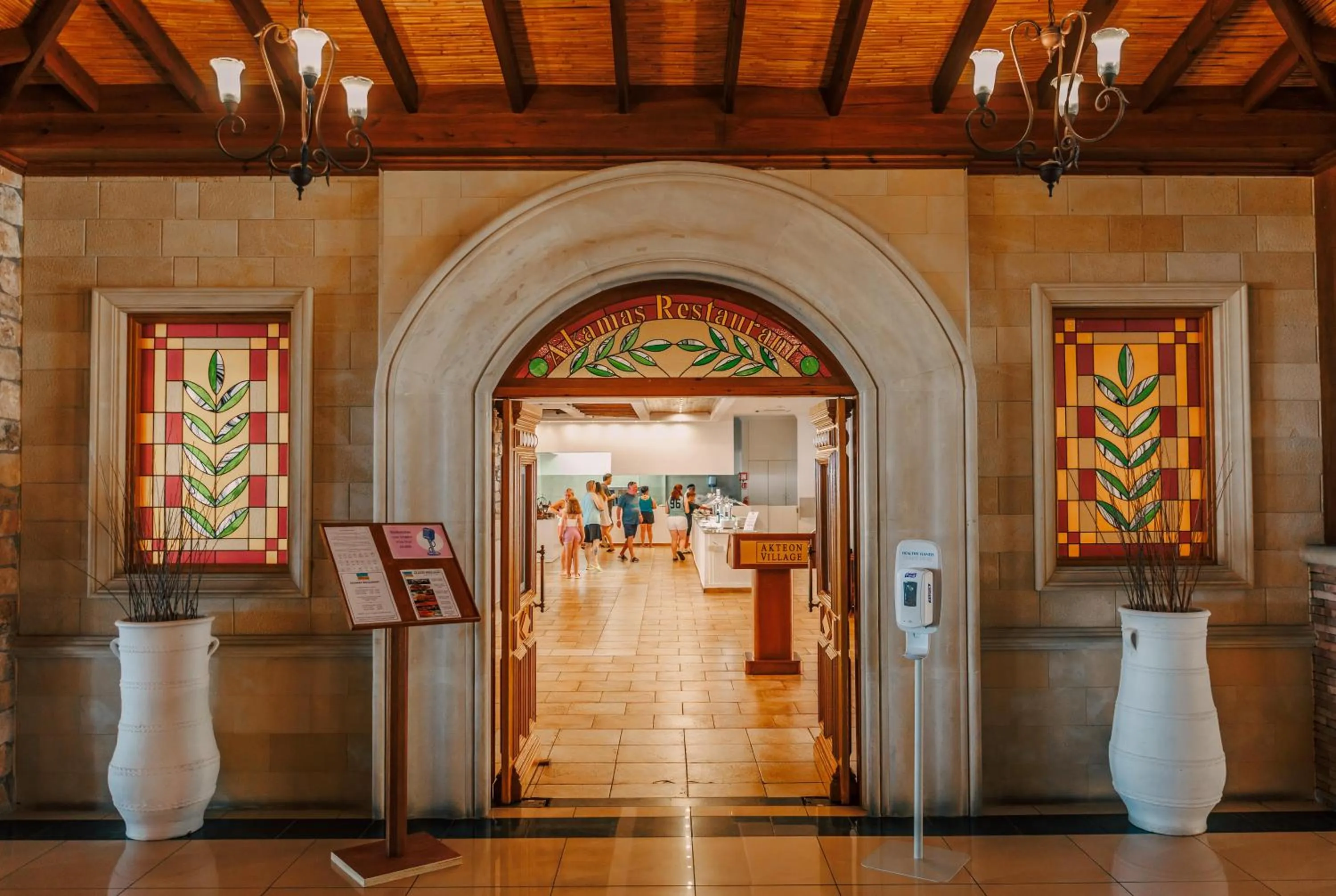 Lobby or reception in Atlantica Akteon