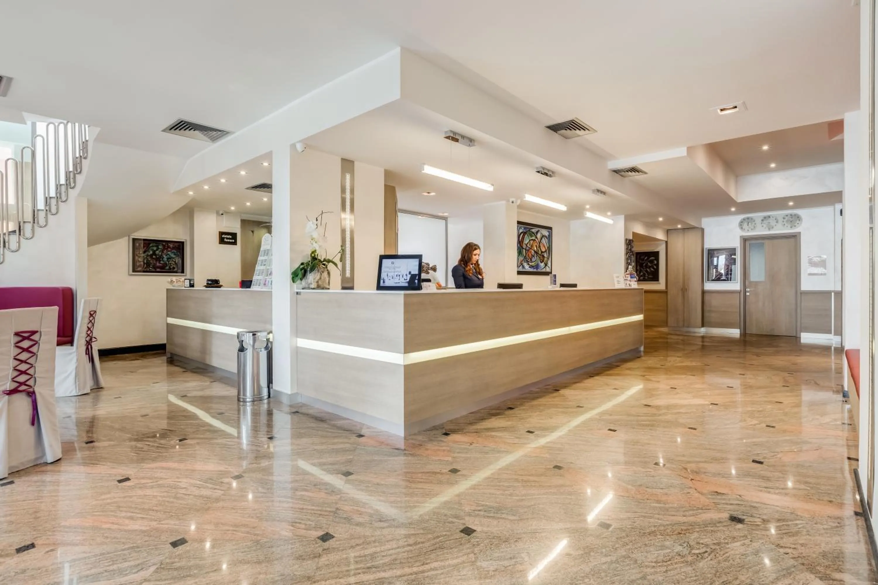 Lobby or reception in Best Western Hotel Rocca
