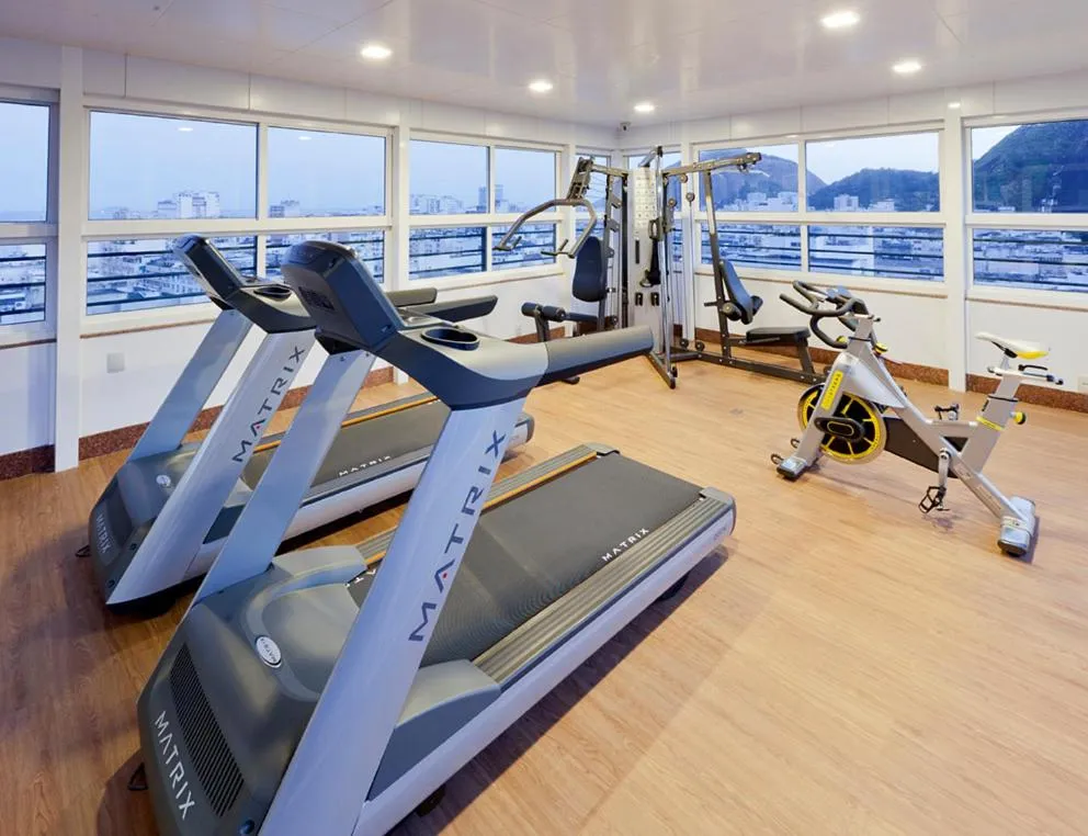 Fitness centre/facilities in Premier Copacabana Hotel