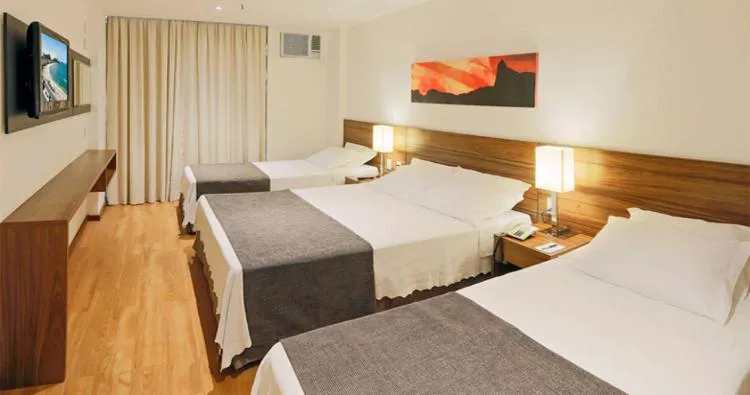 Photo of the whole room, Bed in Premier Copacabana Hotel