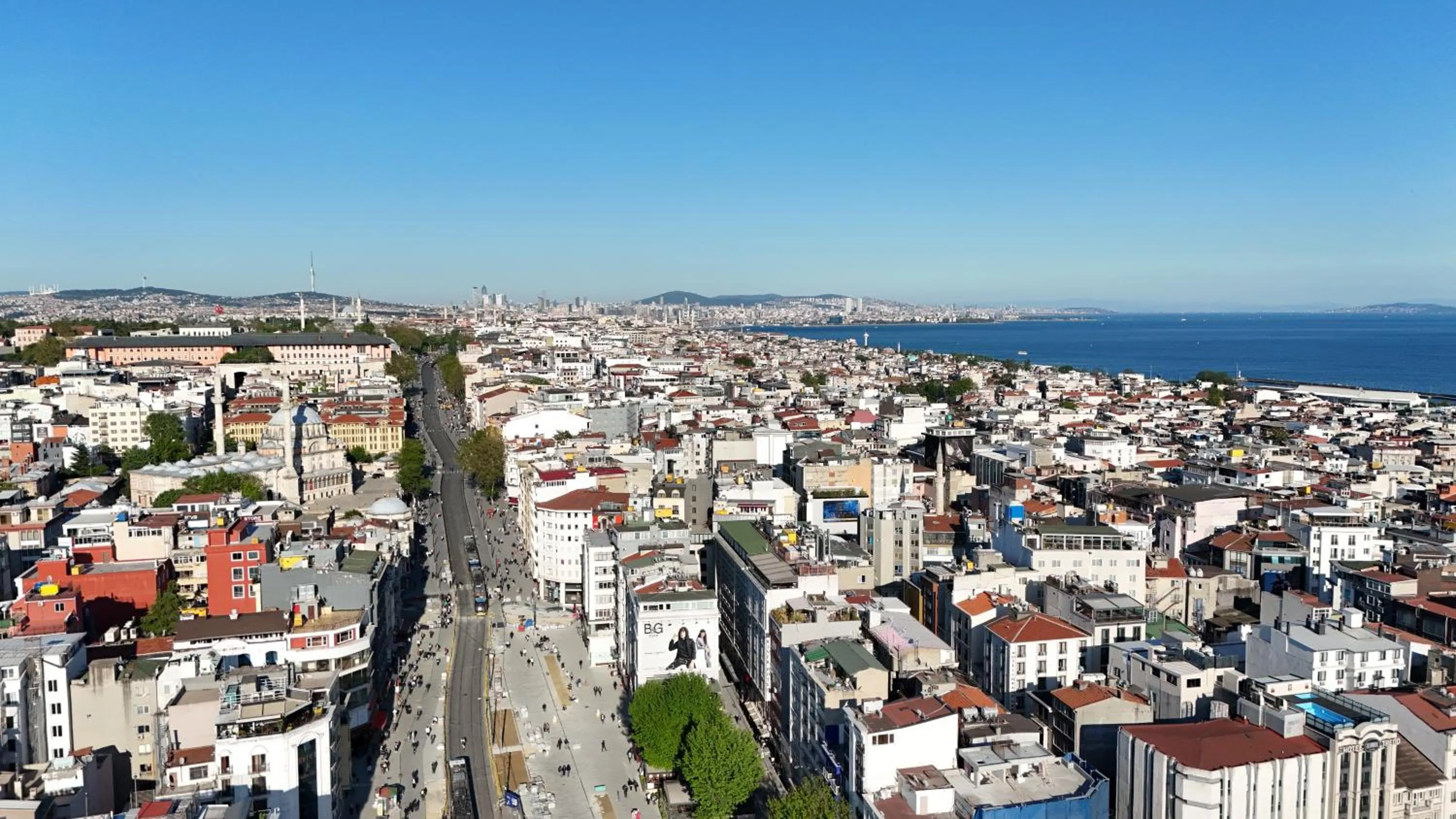 Bird's eye view in Istanbul River Hotel