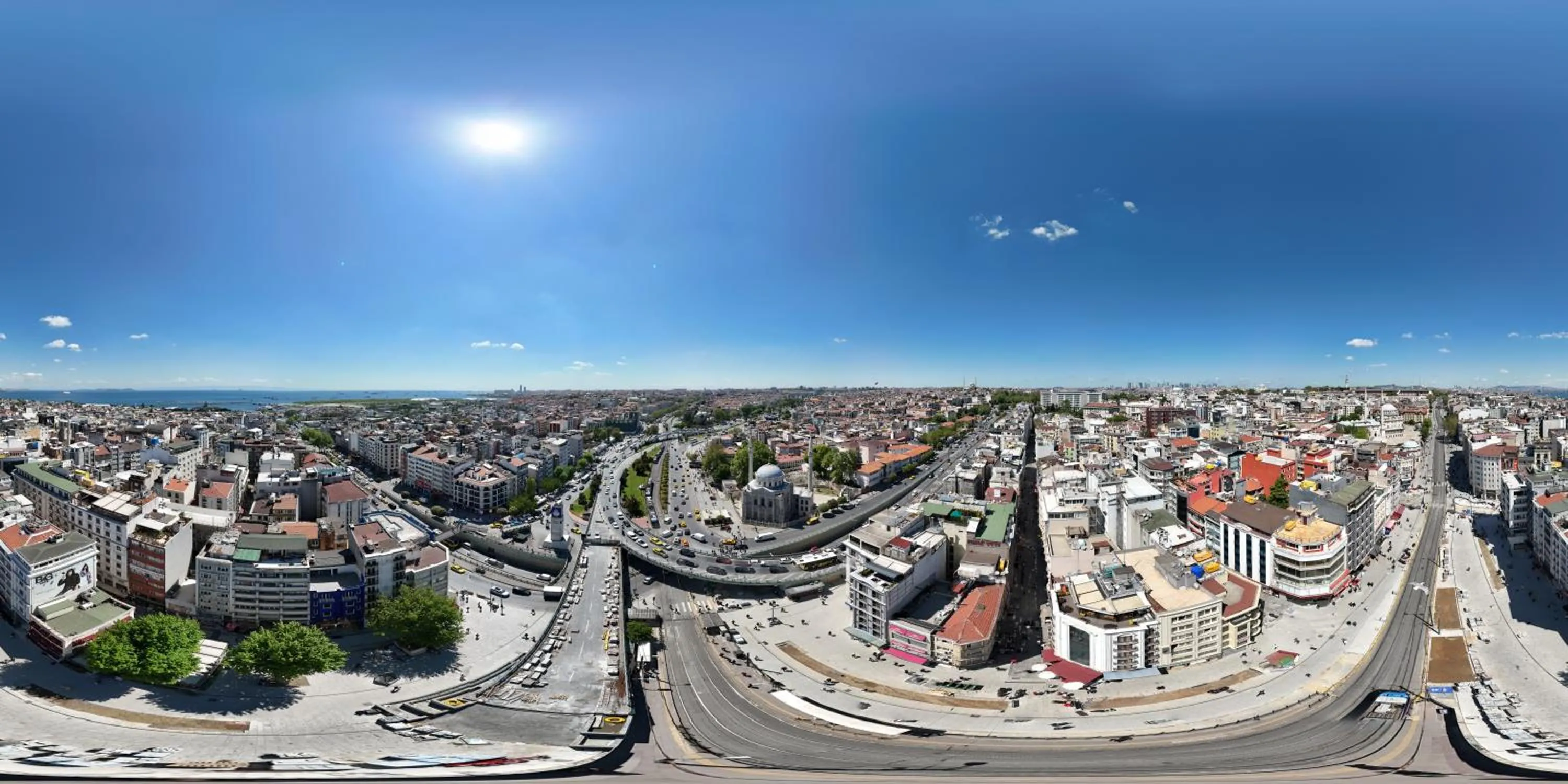 City view in Istanbul River Hotel