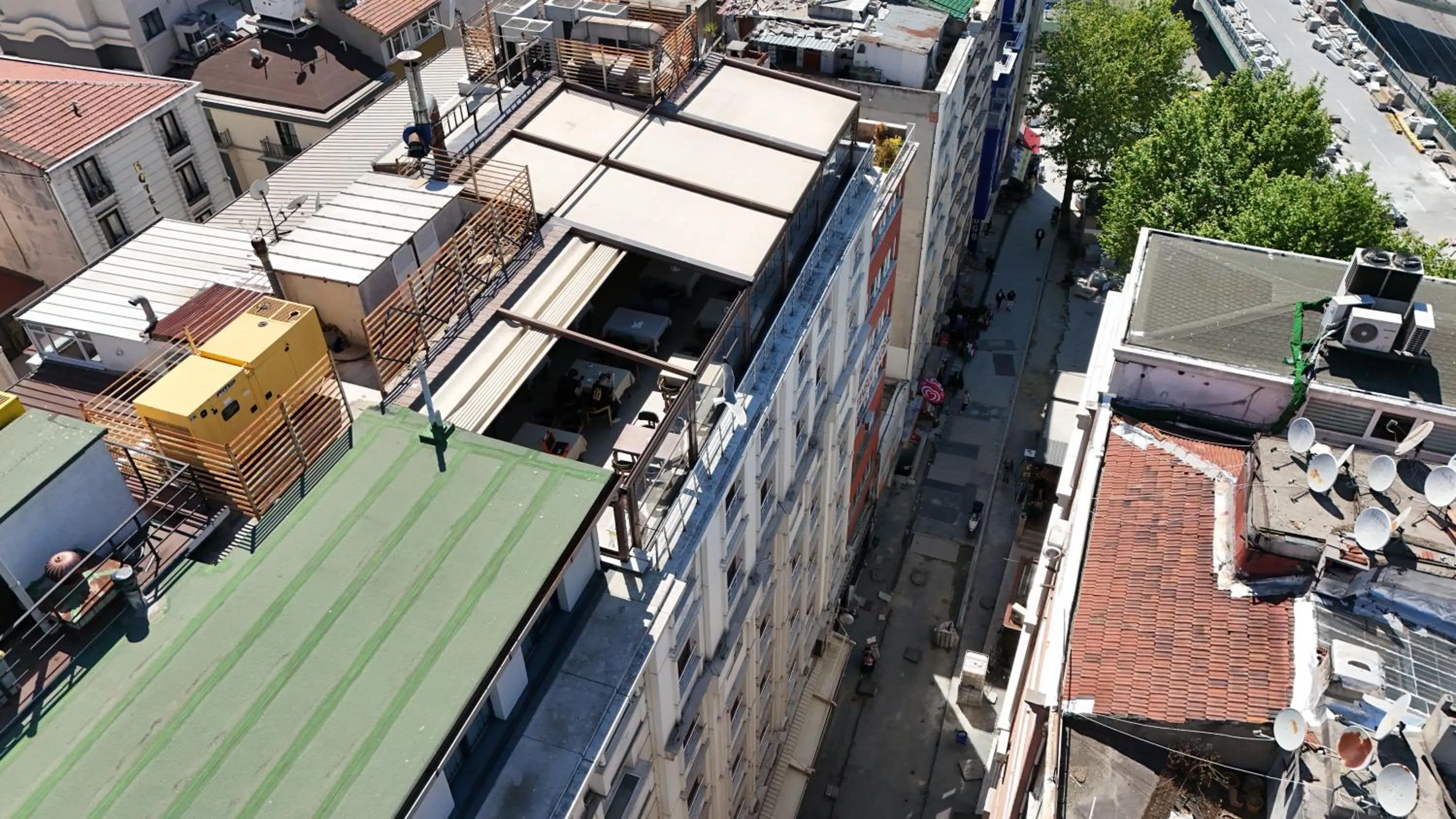 City view in Istanbul River Hotel