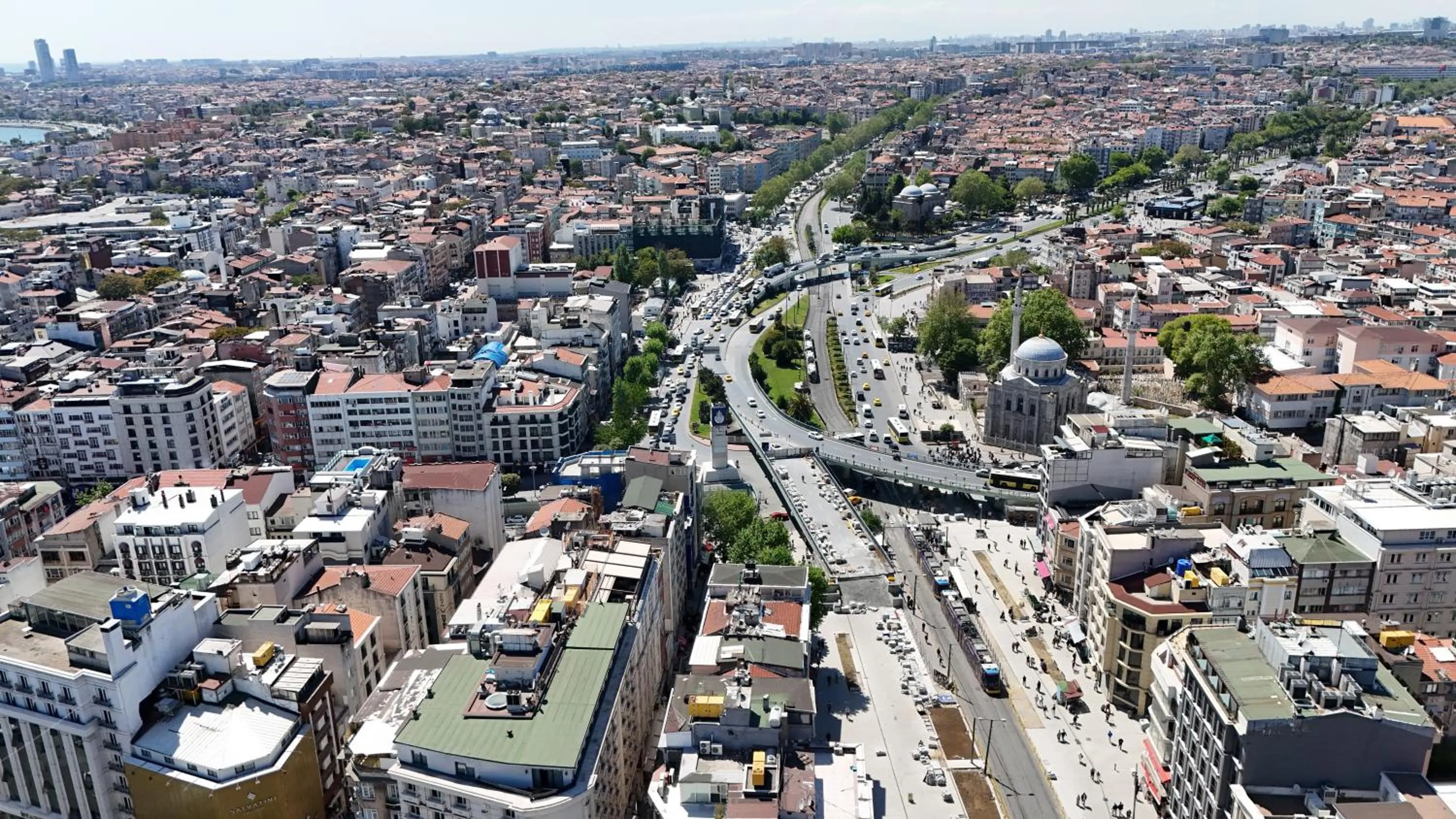 Bird's eye view in Istanbul River Hotel