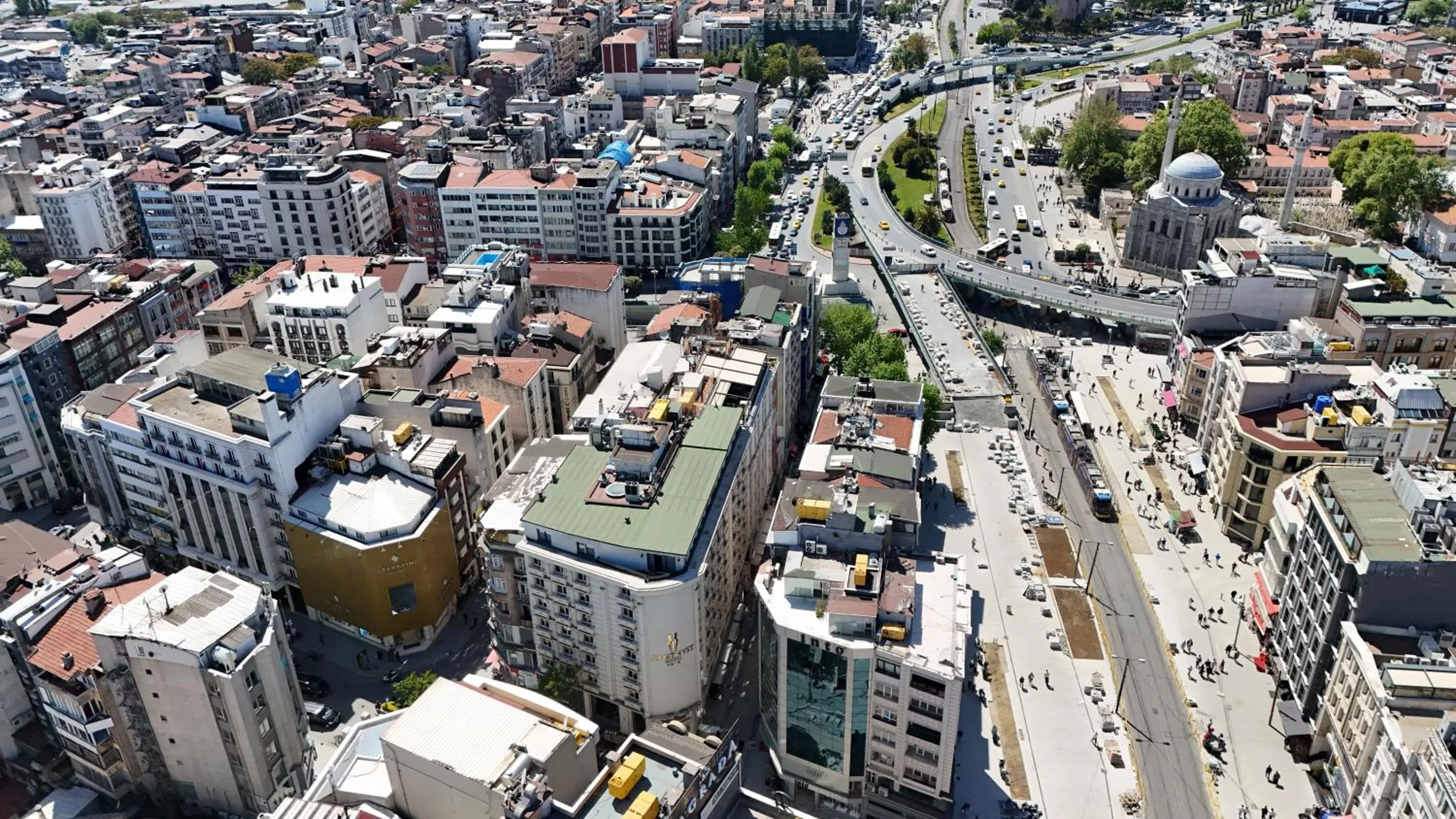 Bird's eye view in Istanbul River Hotel