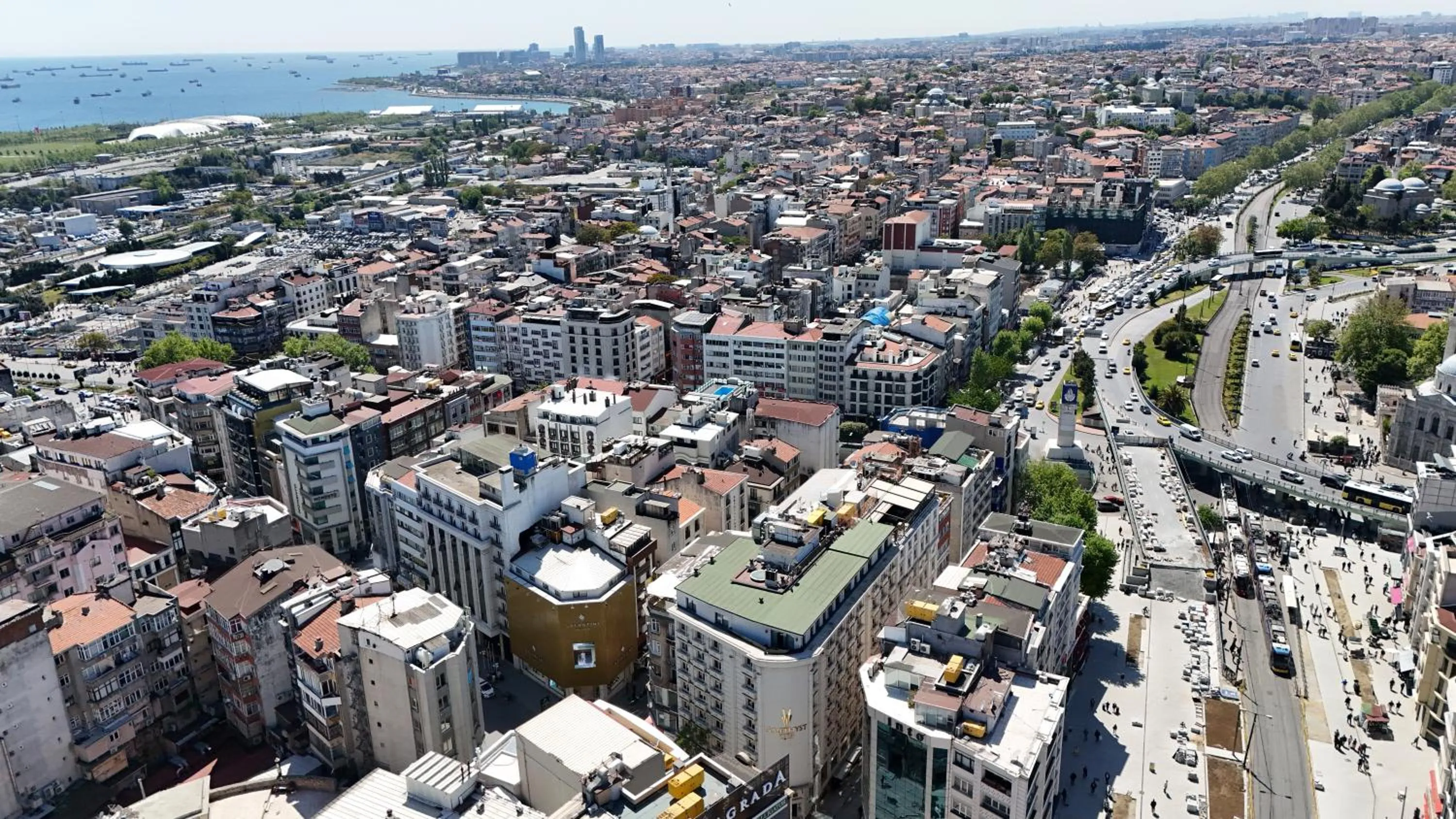 Bird's eye view in Istanbul River Hotel