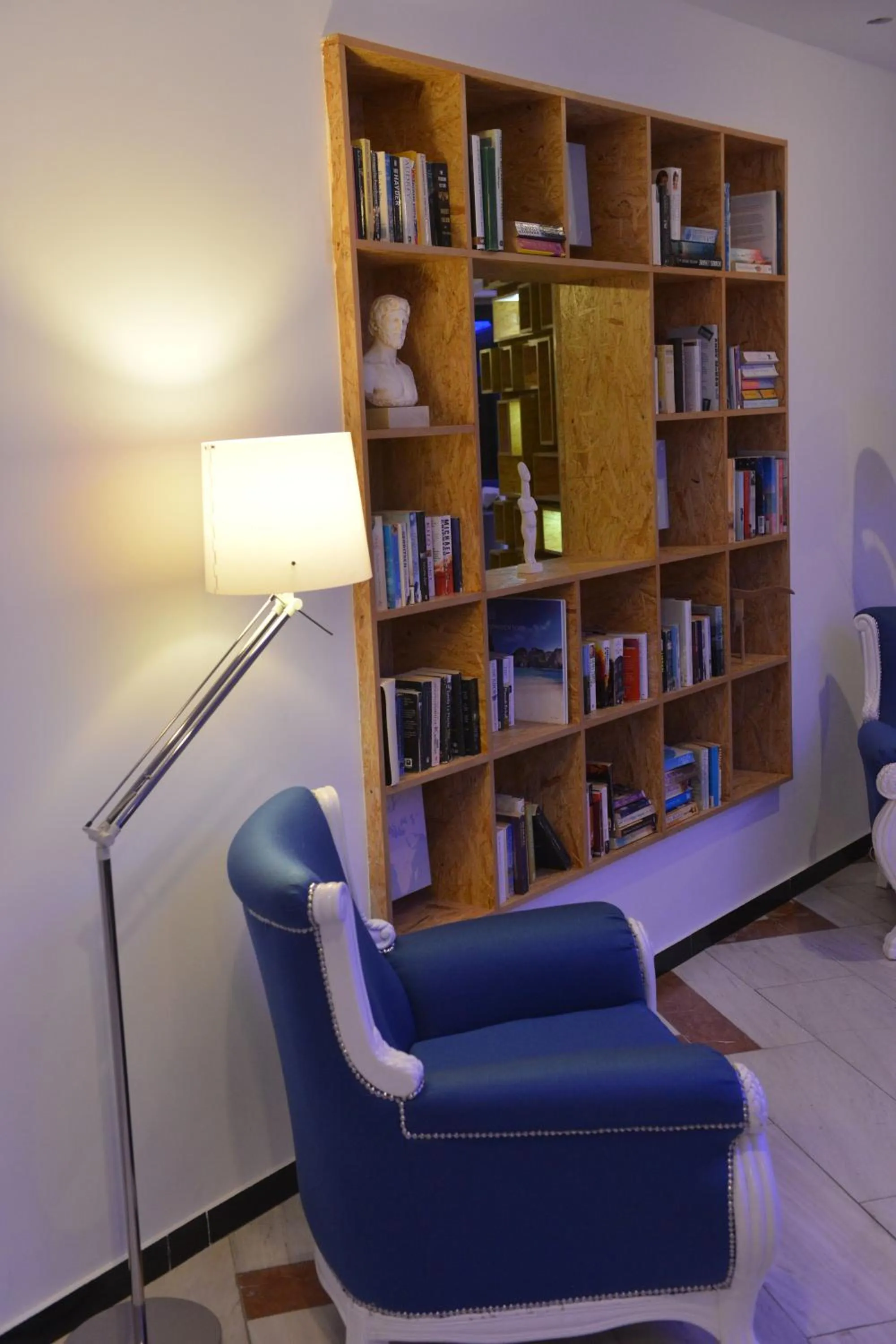 Library in Nereus Hotel