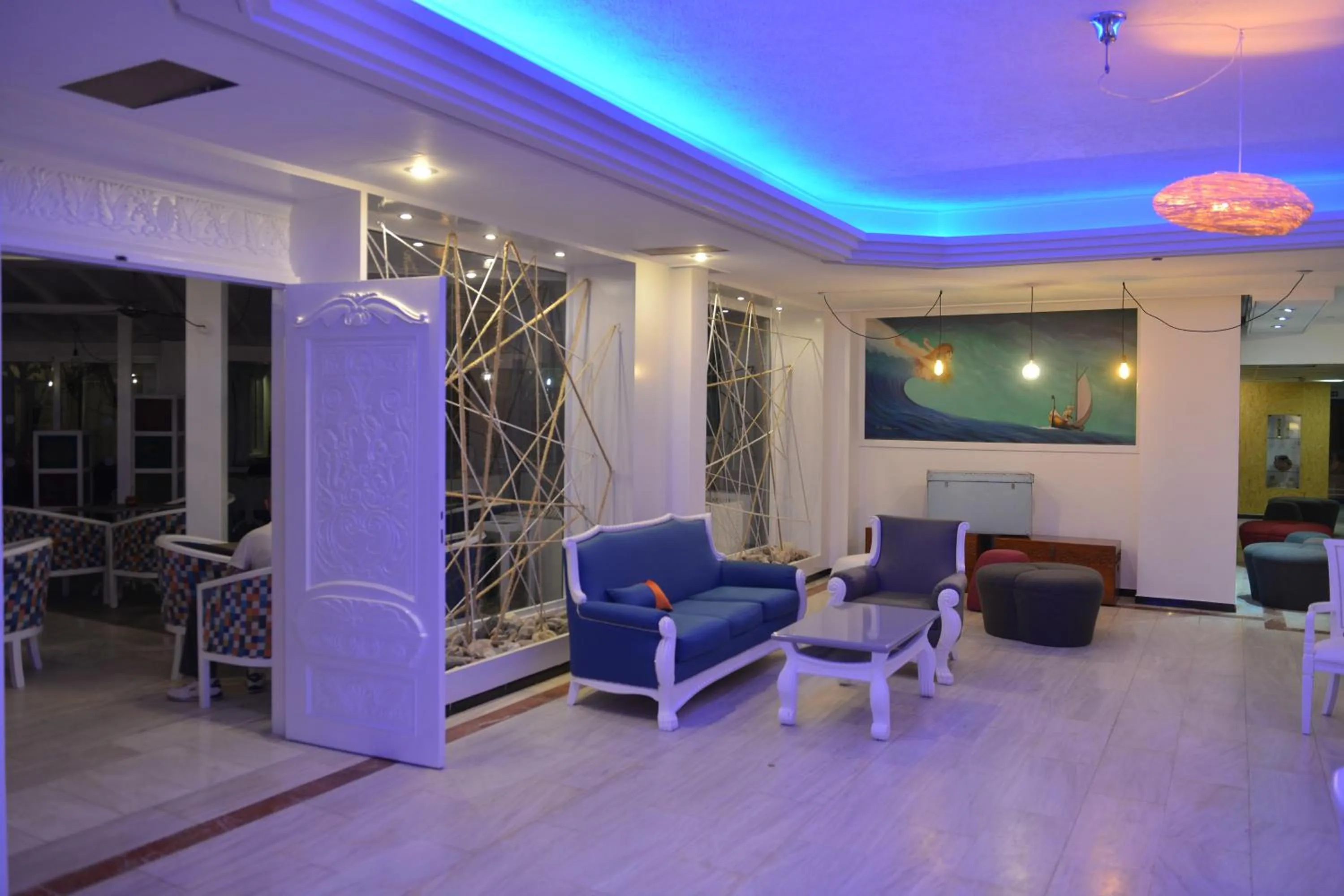 Lobby or reception in Nereus Hotel
