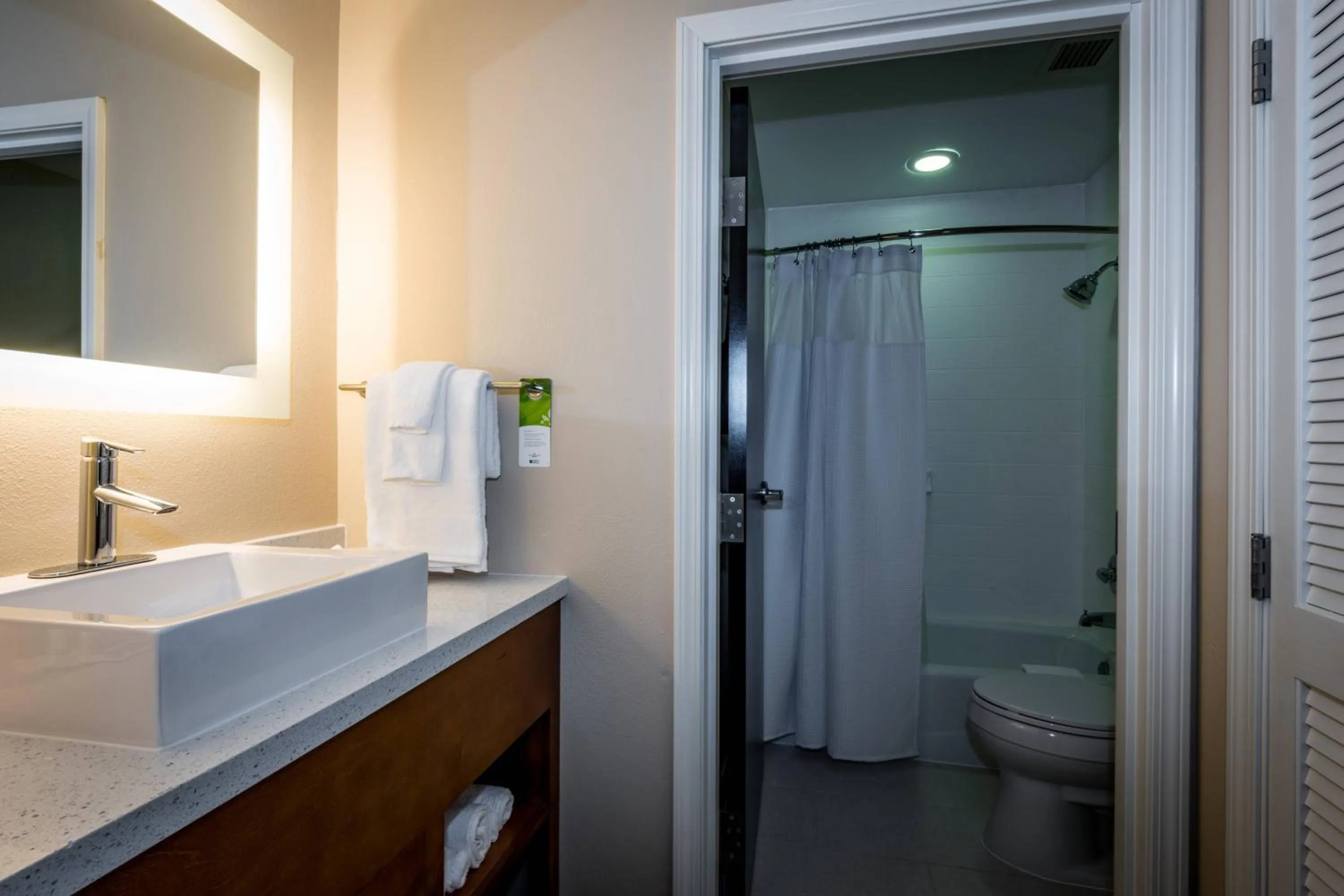 Bathroom in SpringHill Suites by Marriott Denton