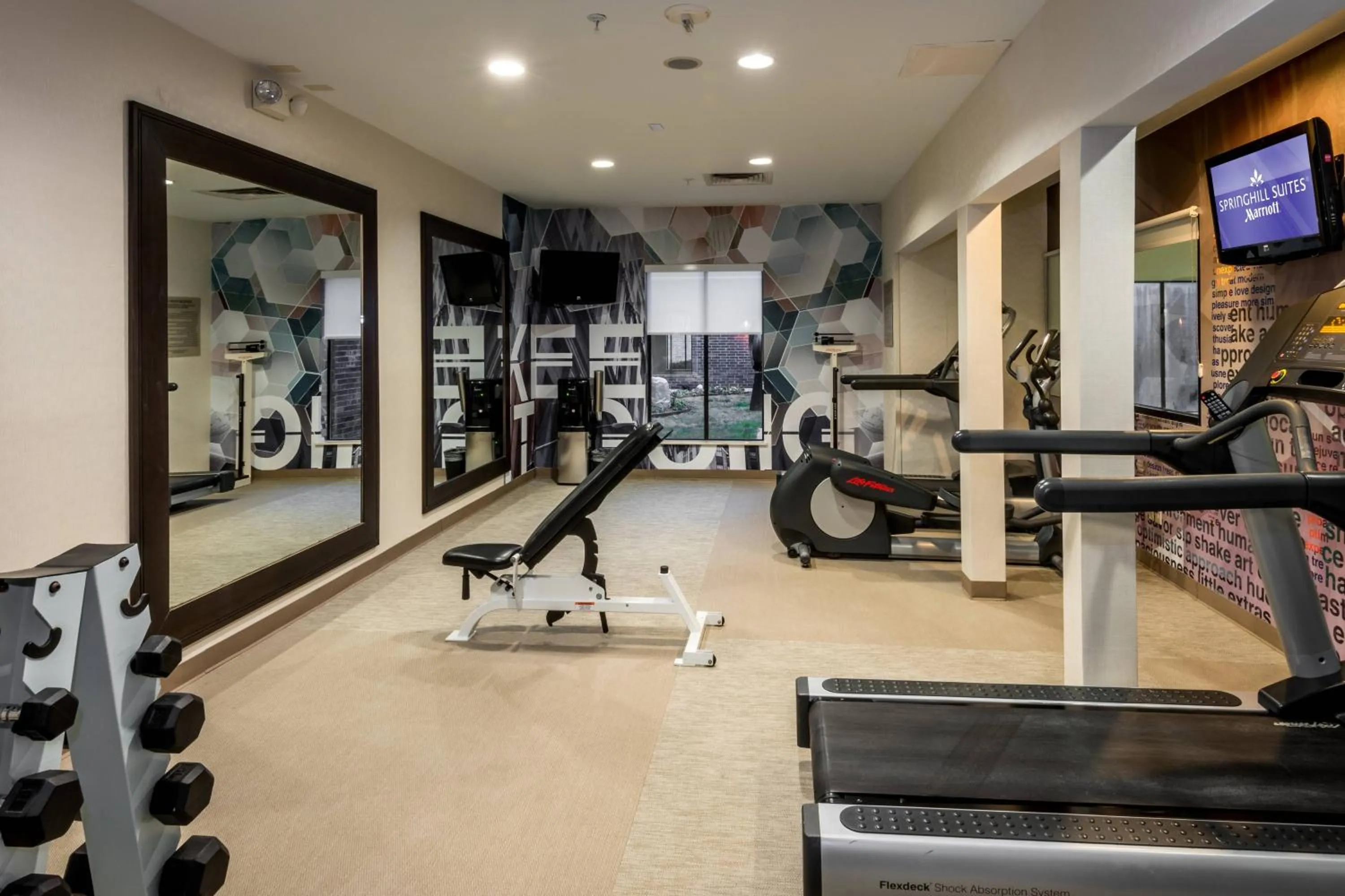 Fitness centre/facilities in SpringHill Suites by Marriott Denton