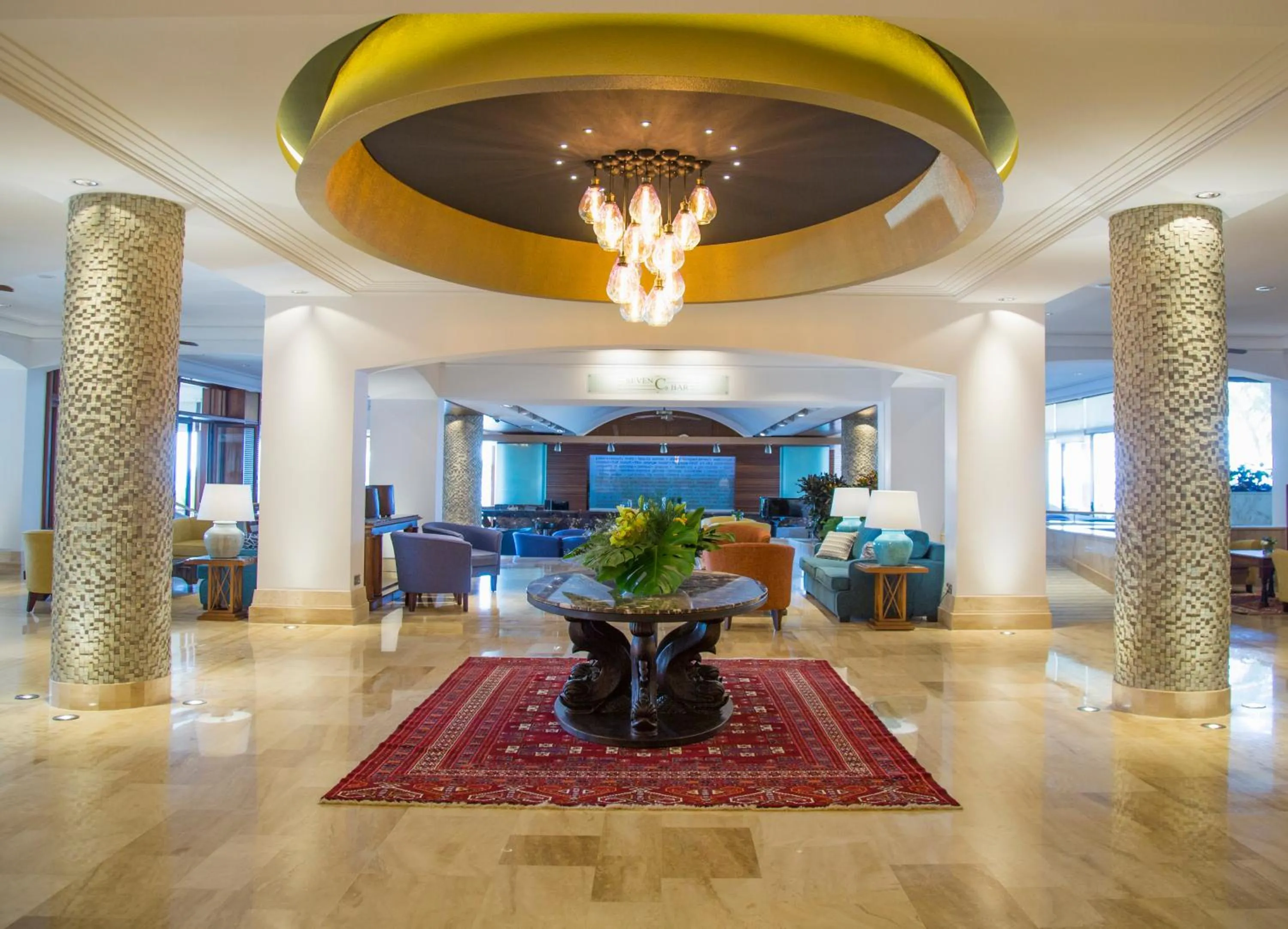 Lobby or reception in Columbia Beach Resort
