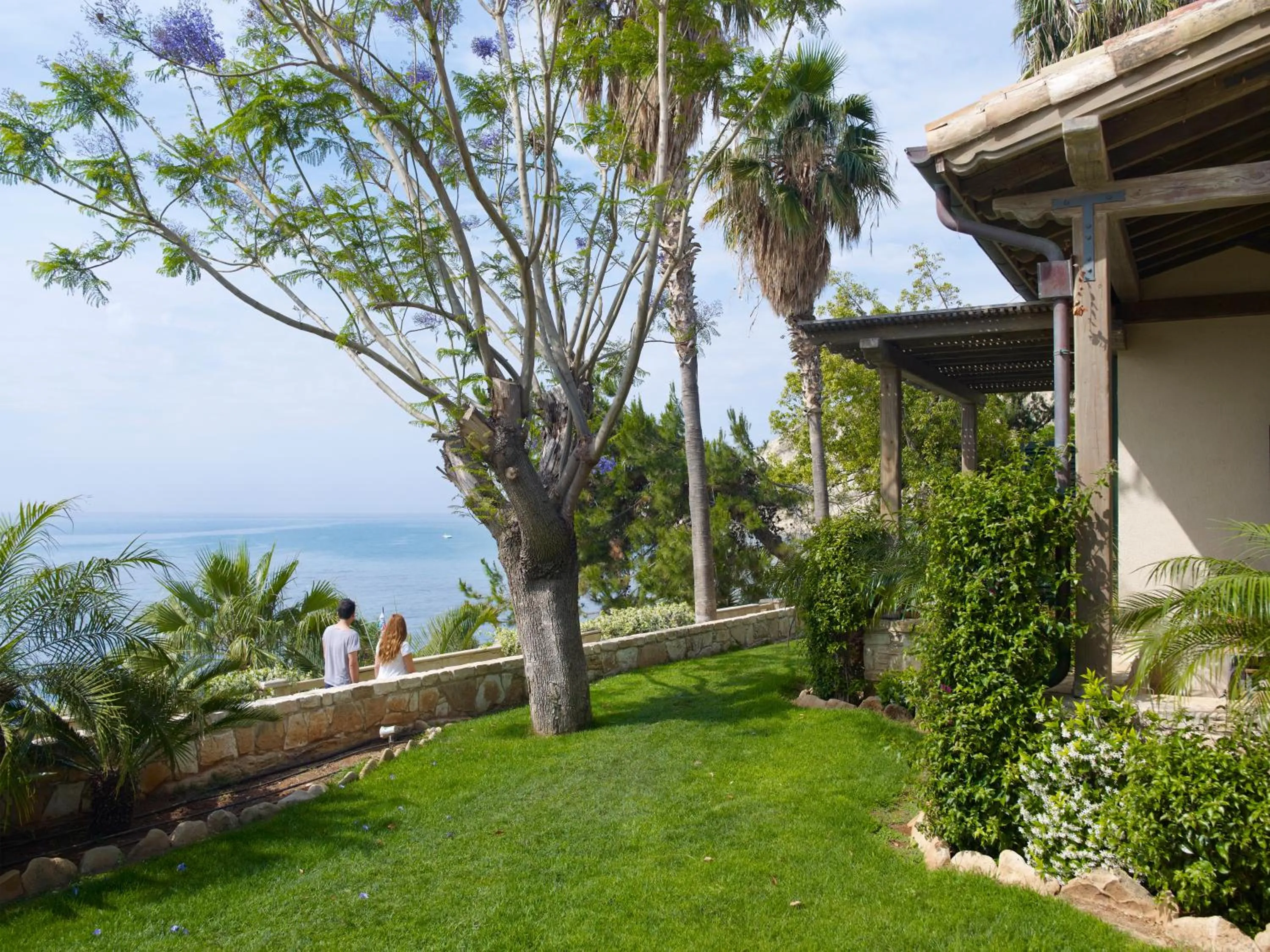 Garden in Columbia Beach Resort