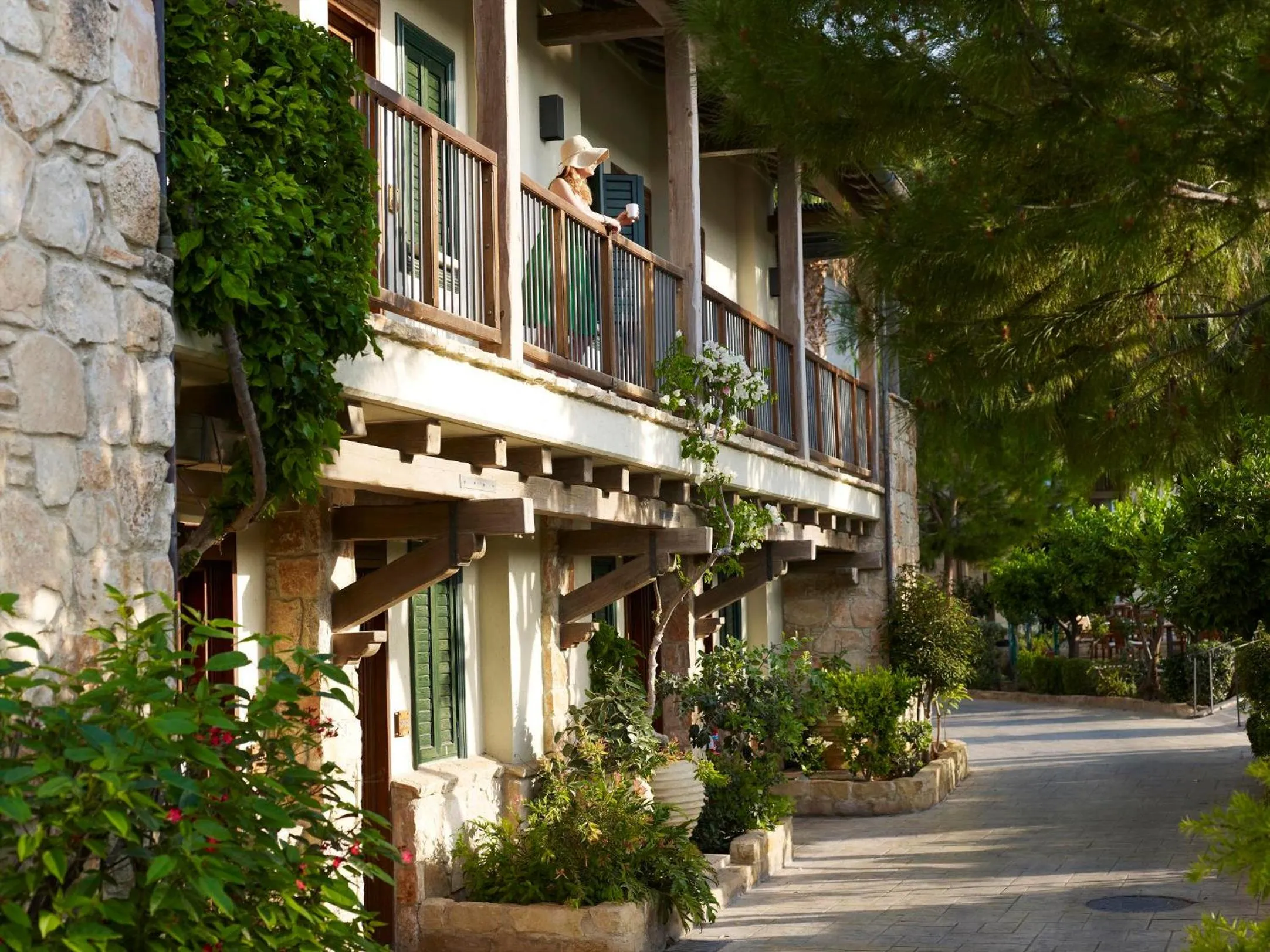 Facade/entrance in Columbia Beach Resort