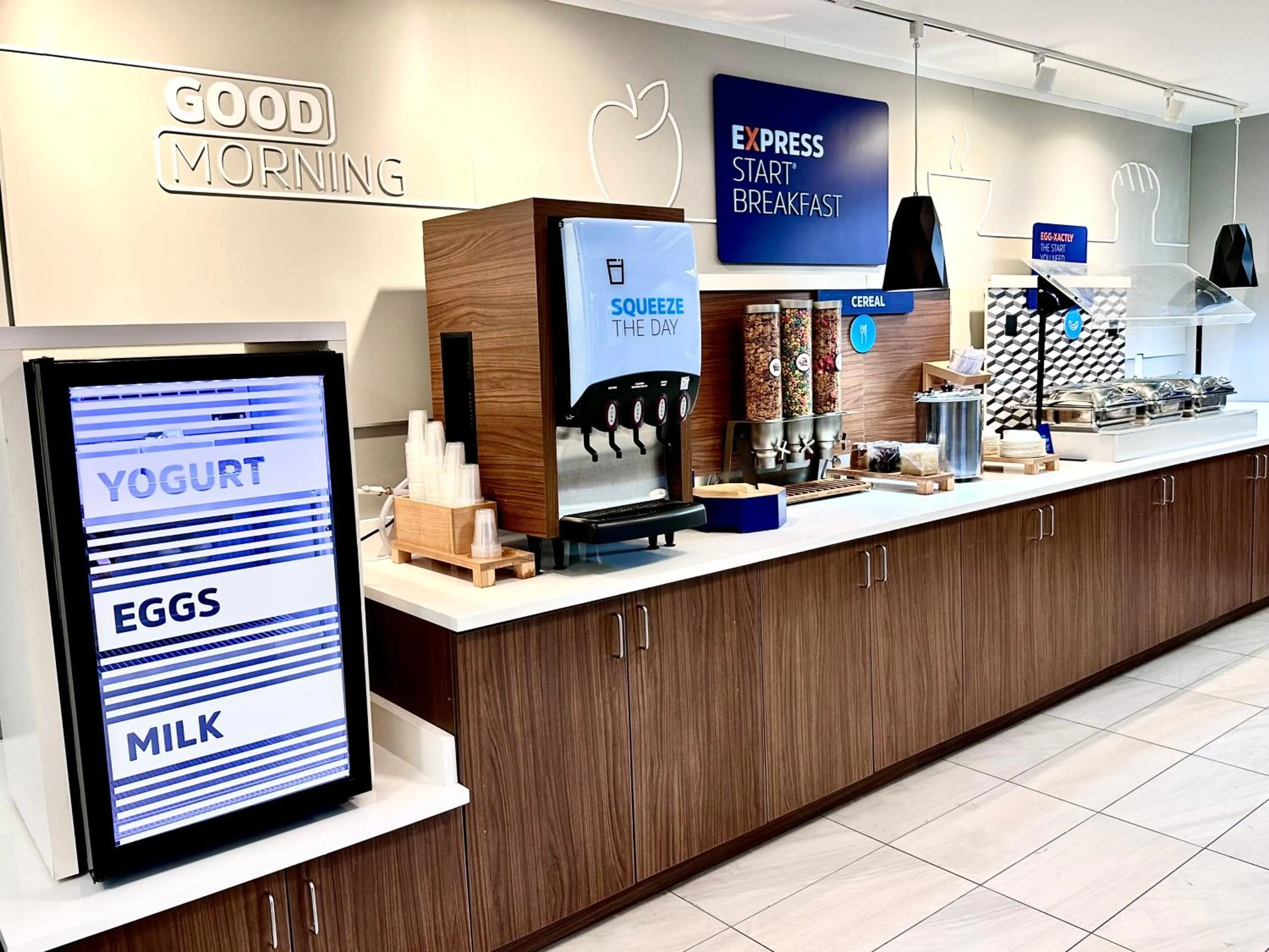 Breakfast in Holiday Inn Express Hotel & Suites Hinesville by IHG