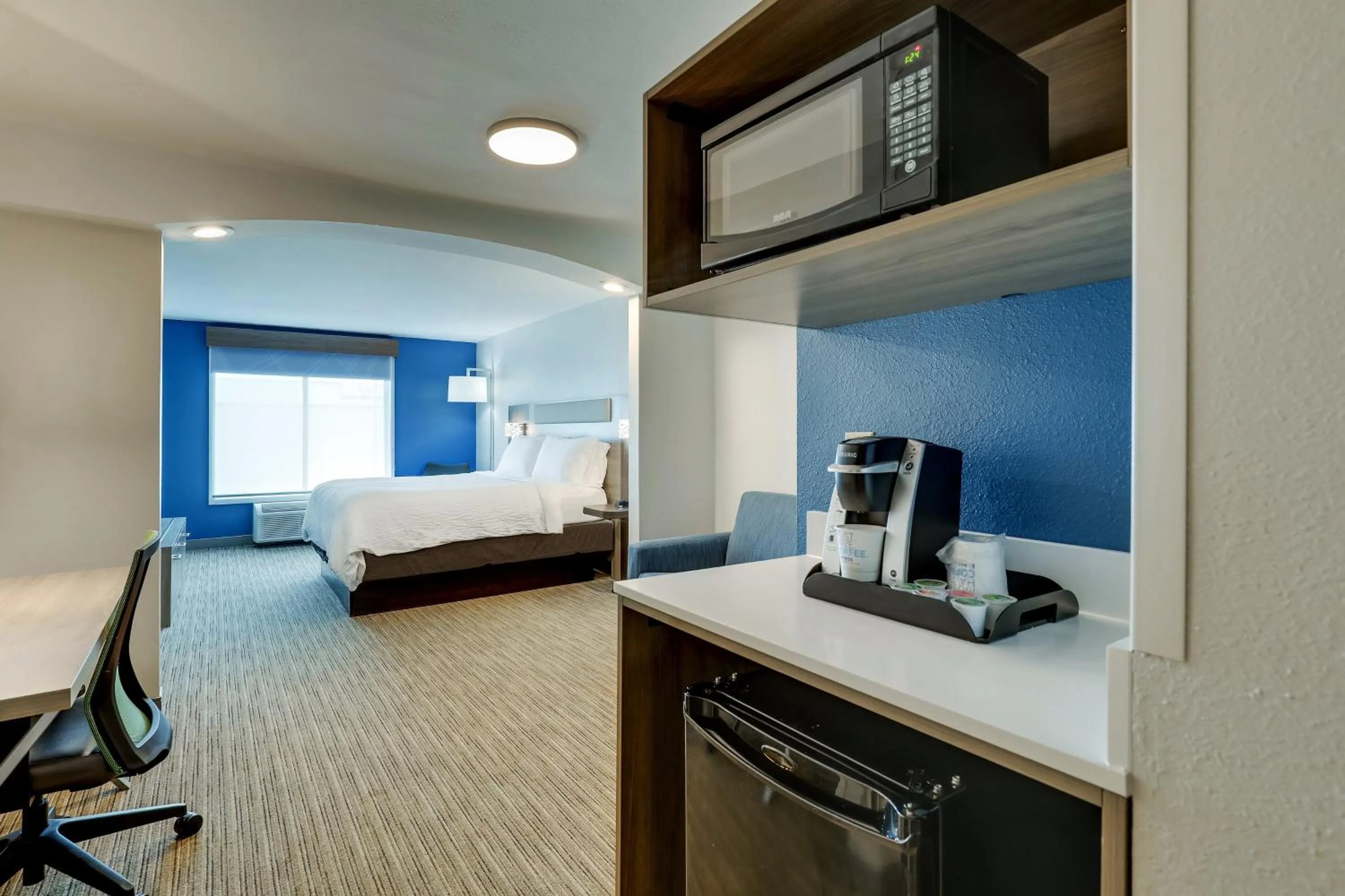 Photo of the whole room, Bed in Holiday Inn Express Hotel & Suites Hinesville by IHG