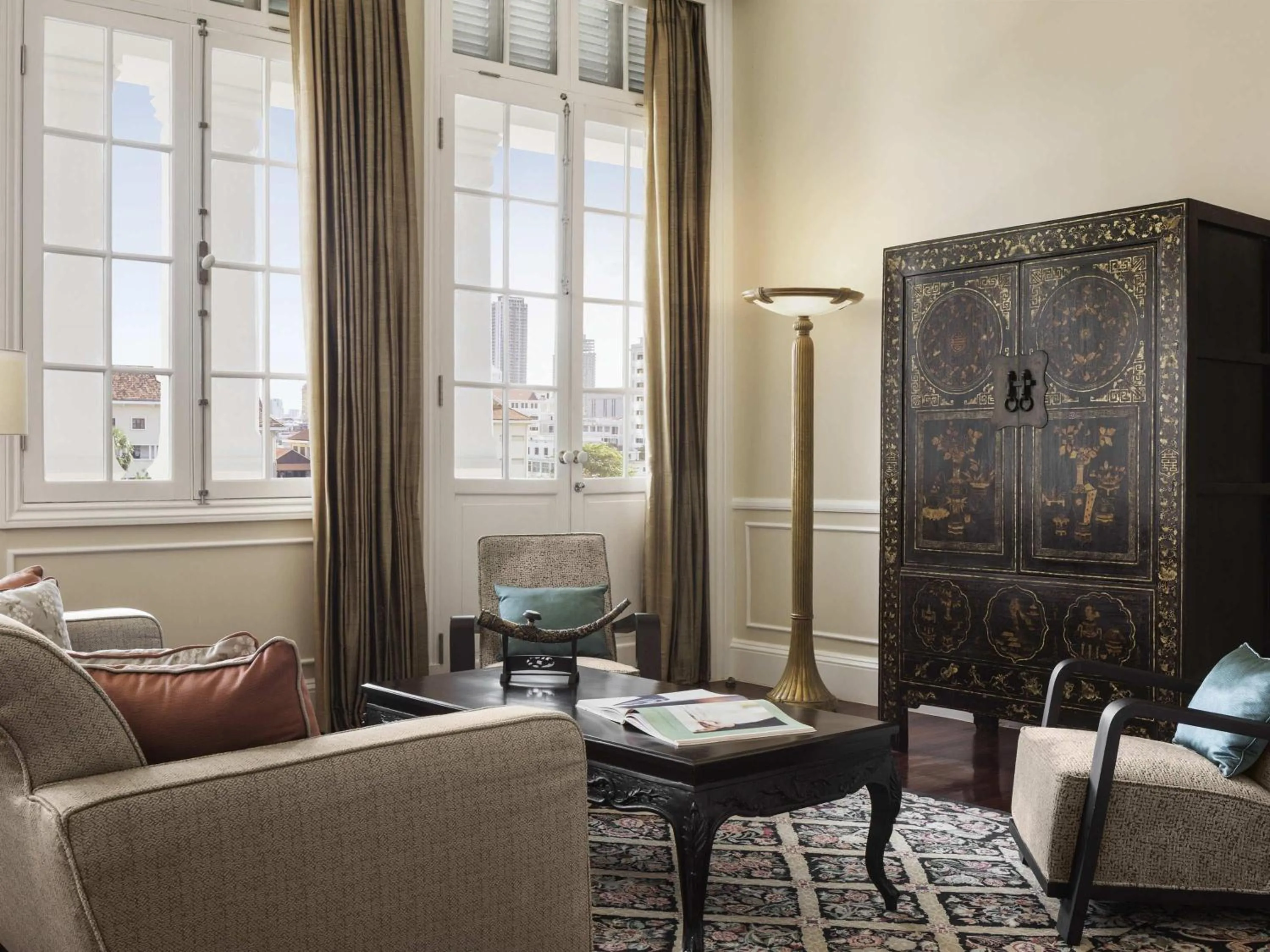 Bedroom in Raffles Hotel Le Royal