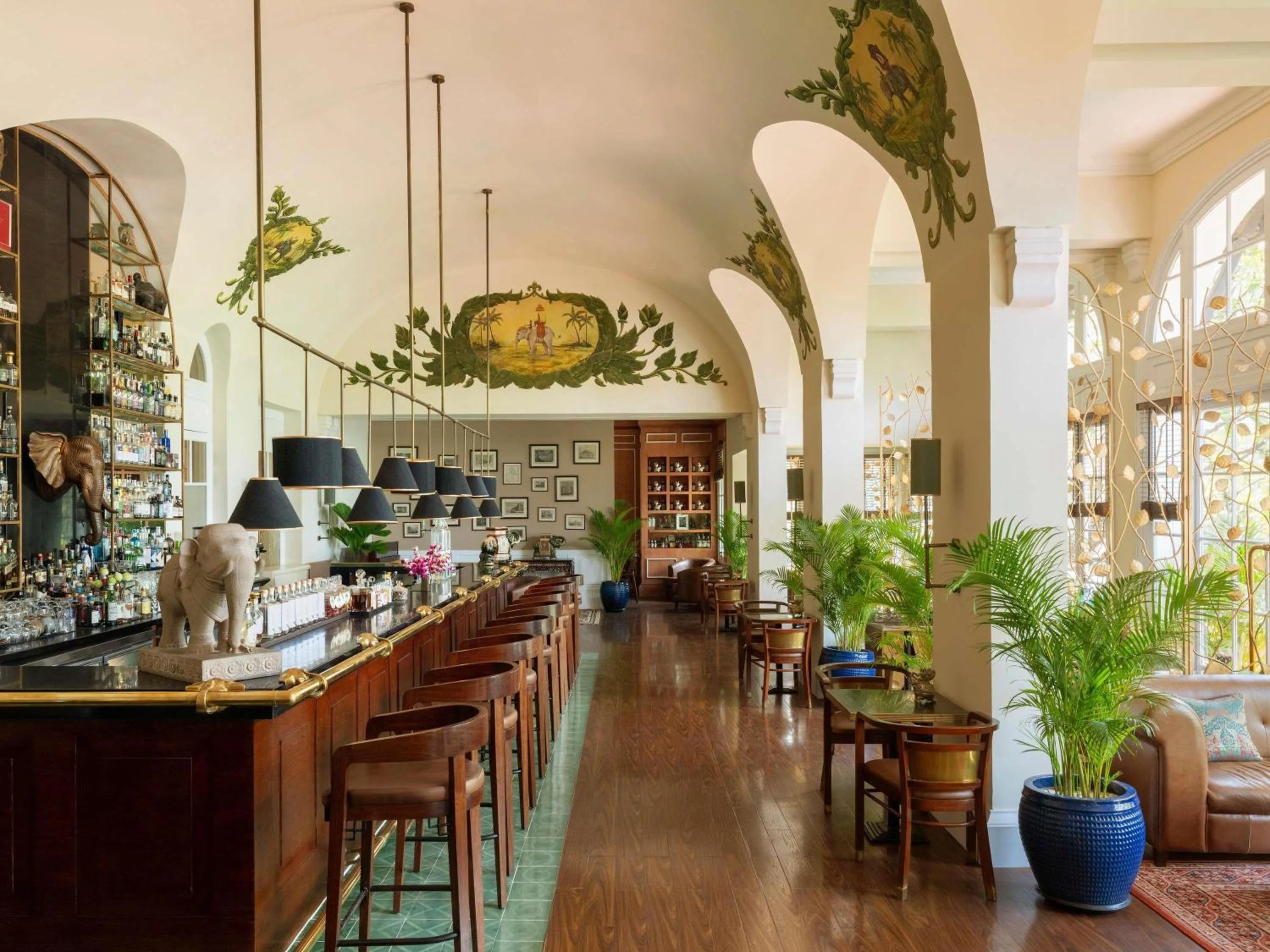 Property building in Raffles Hotel Le Royal