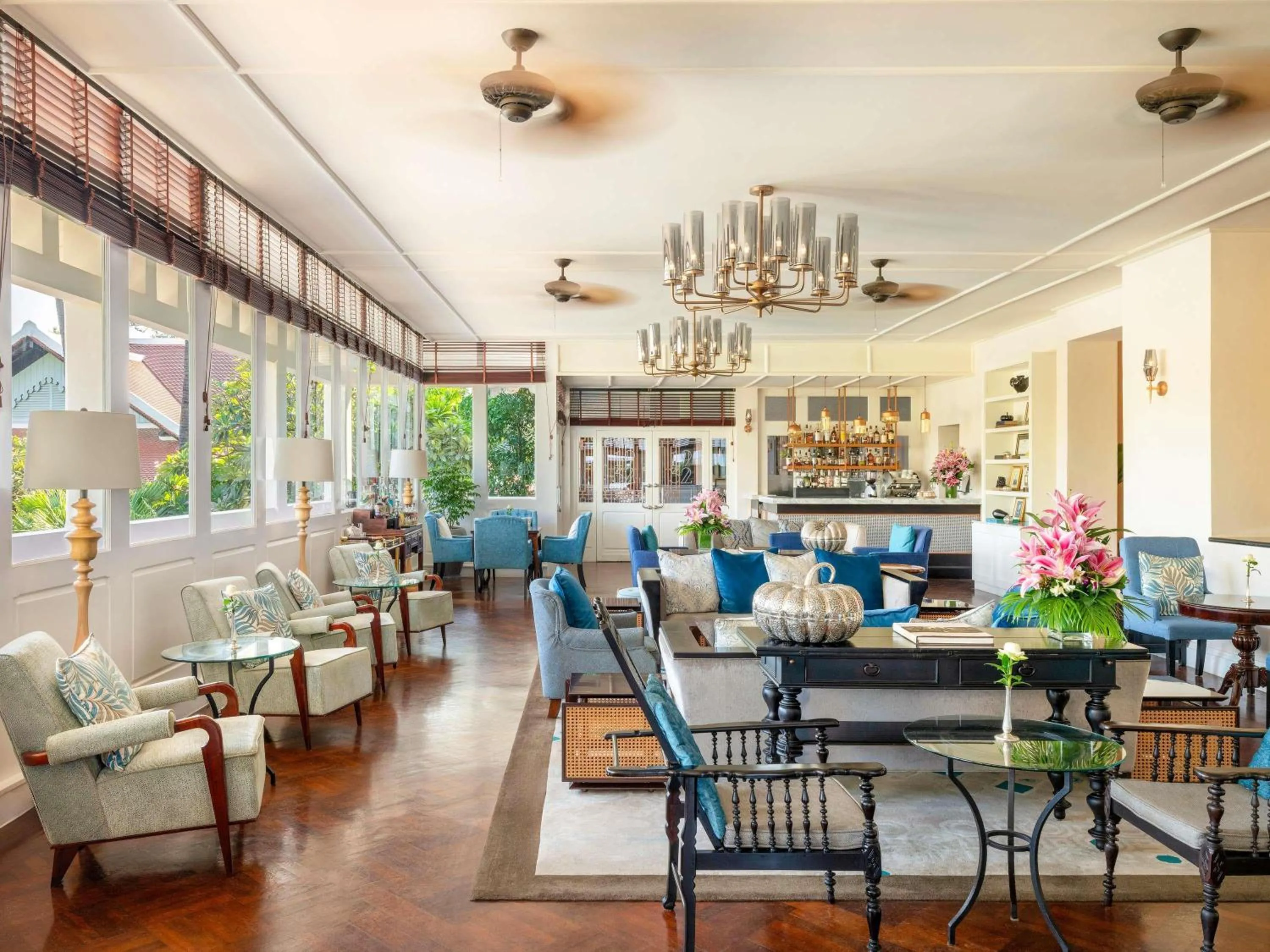 Lounge or bar in Raffles Grand Hotel d'Angkor