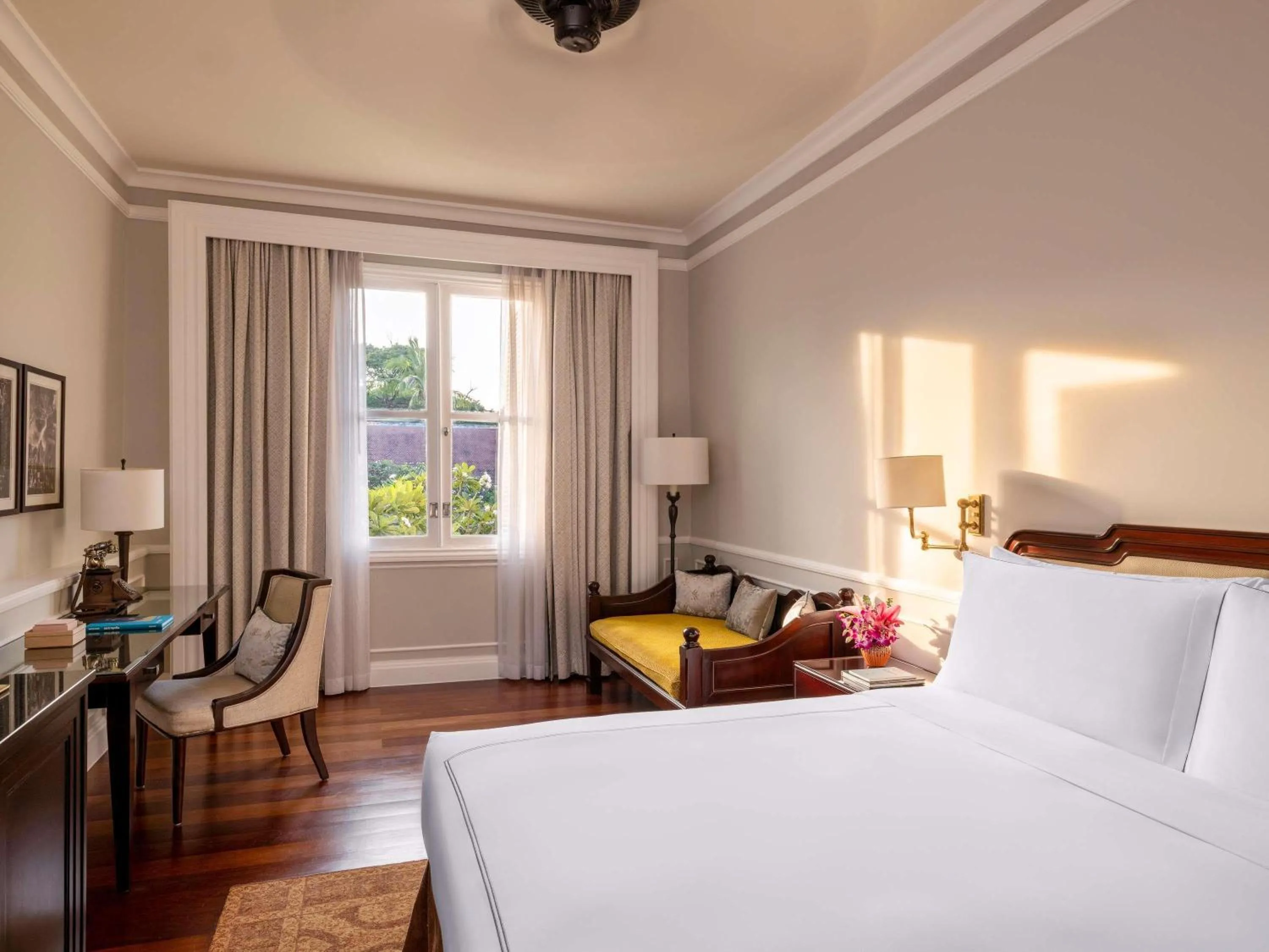 Bedroom, Bed in Raffles Grand Hotel d'Angkor