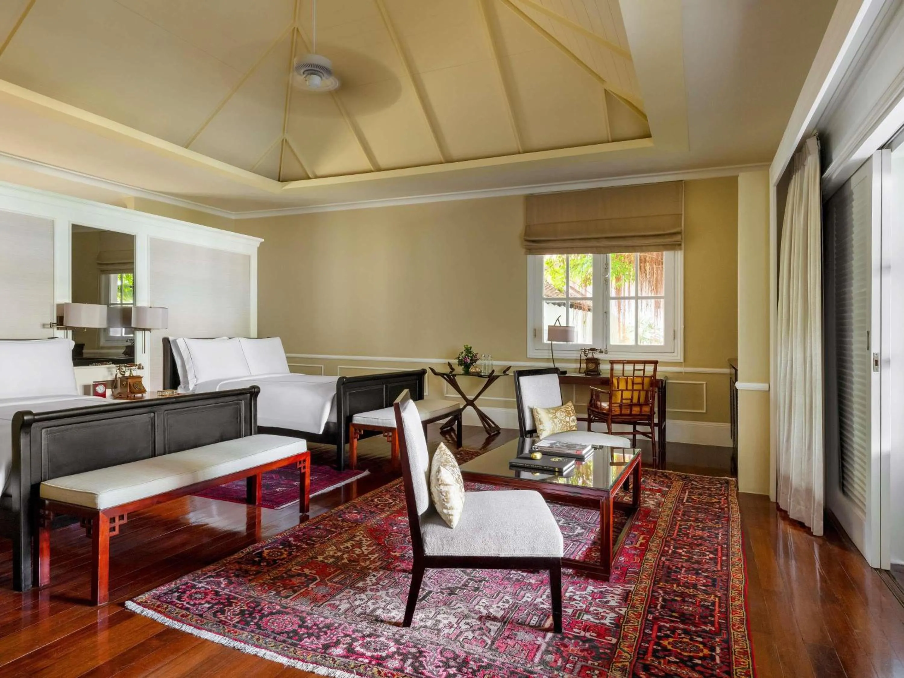 Bedroom in Raffles Grand Hotel d'Angkor