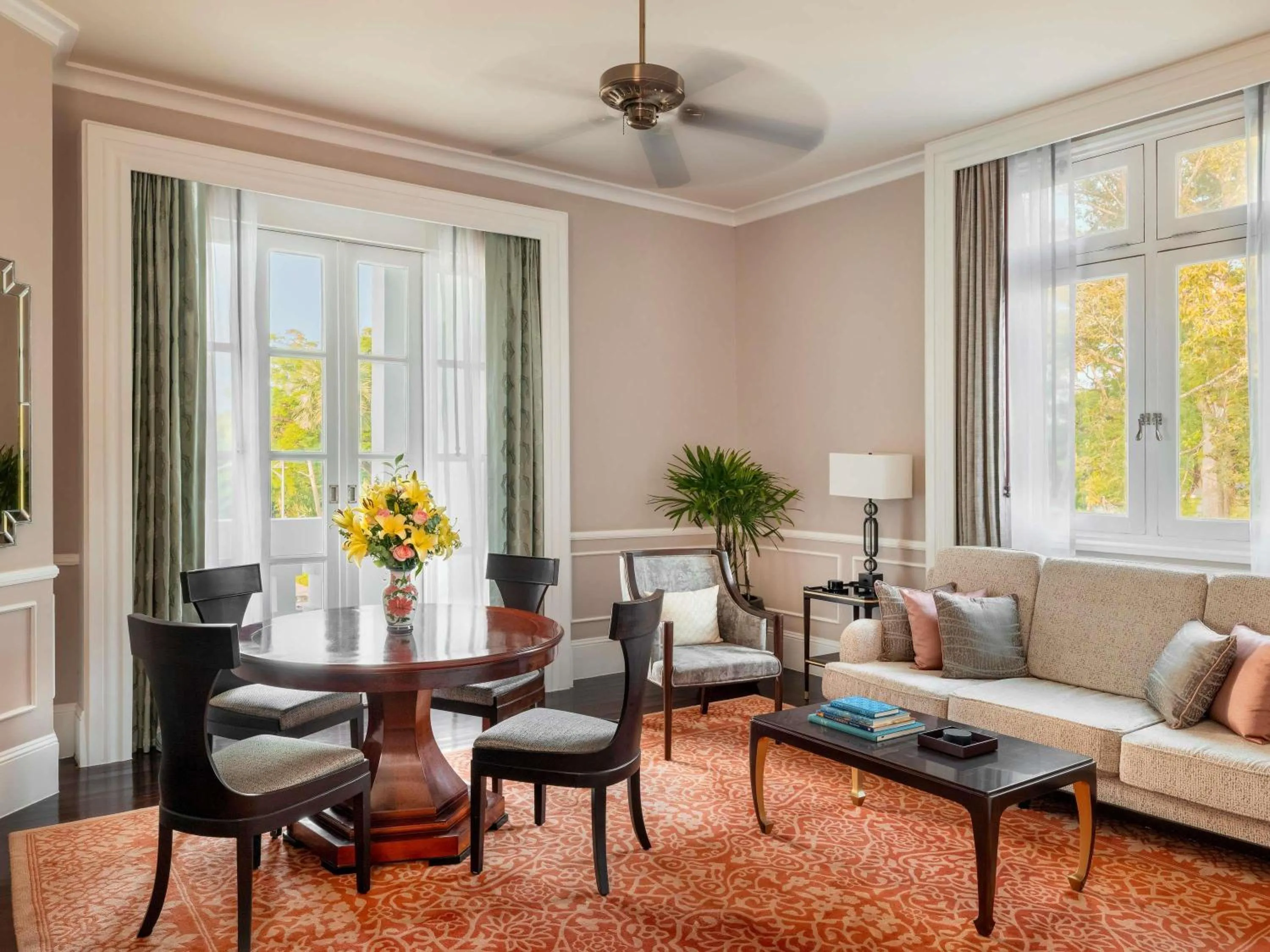 Bedroom in Raffles Grand Hotel d'Angkor