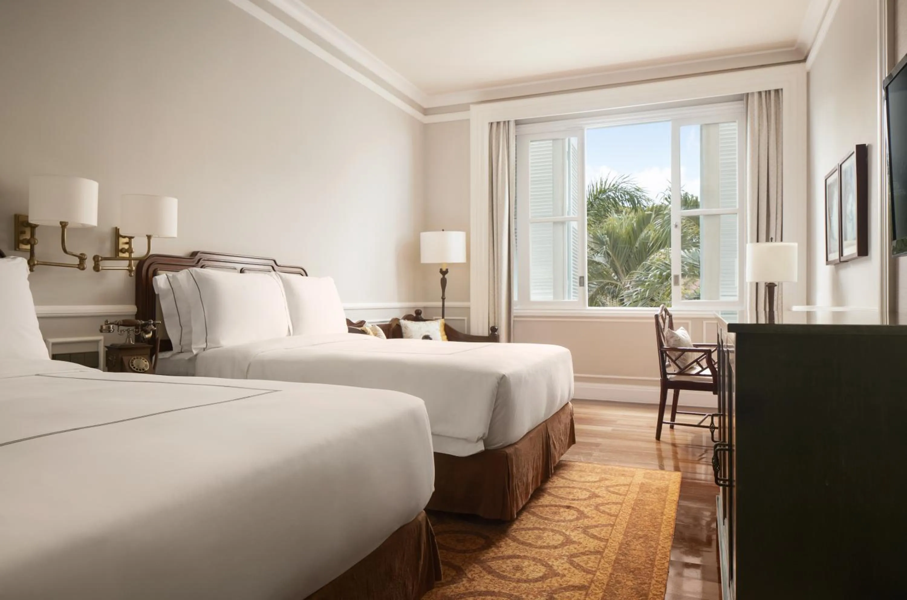 Bed in Raffles Grand Hotel d'Angkor