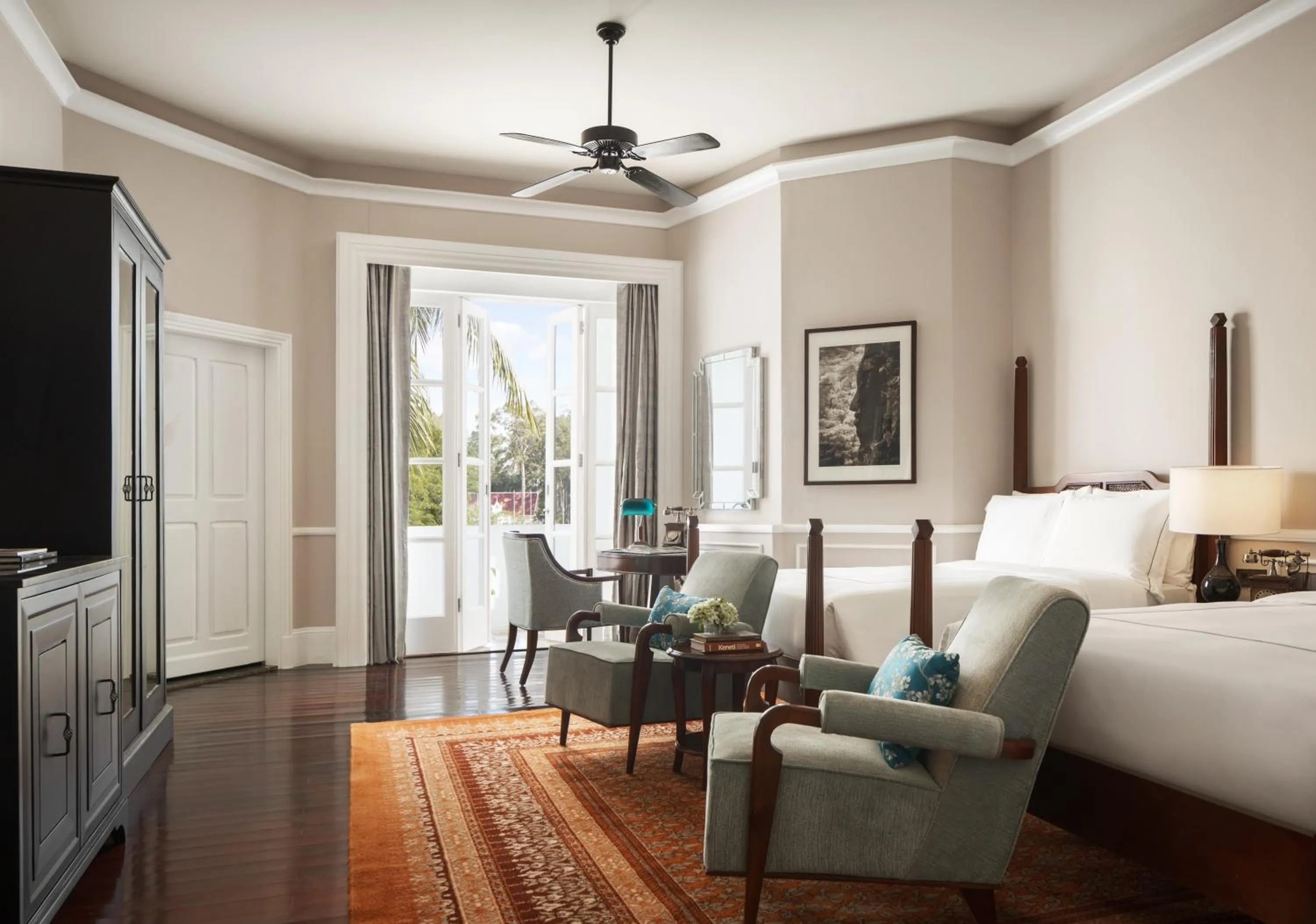 Bedroom, Bed in Raffles Grand Hotel d'Angkor