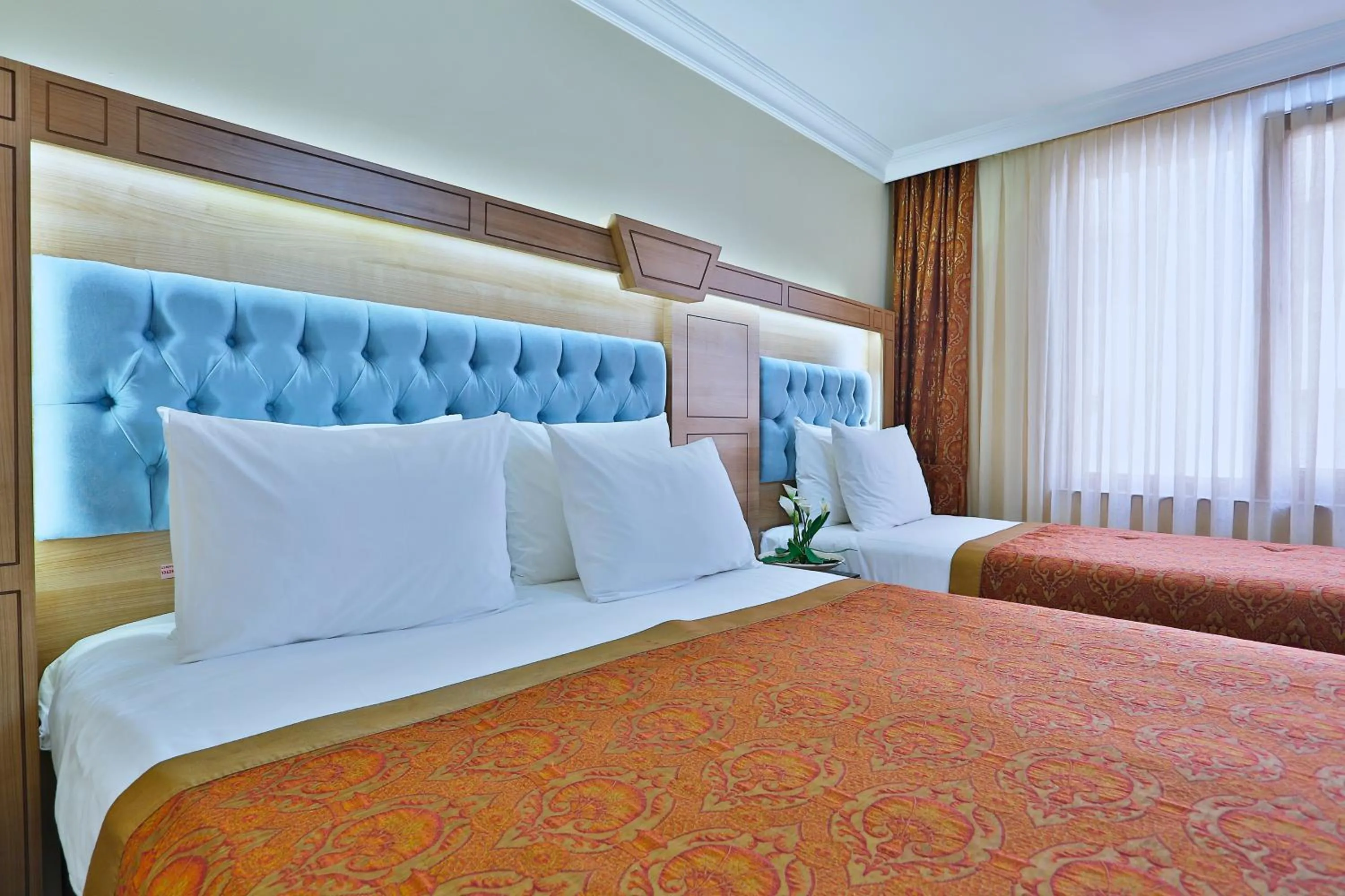 Photo of the whole room, Bed in Budo Hotel
