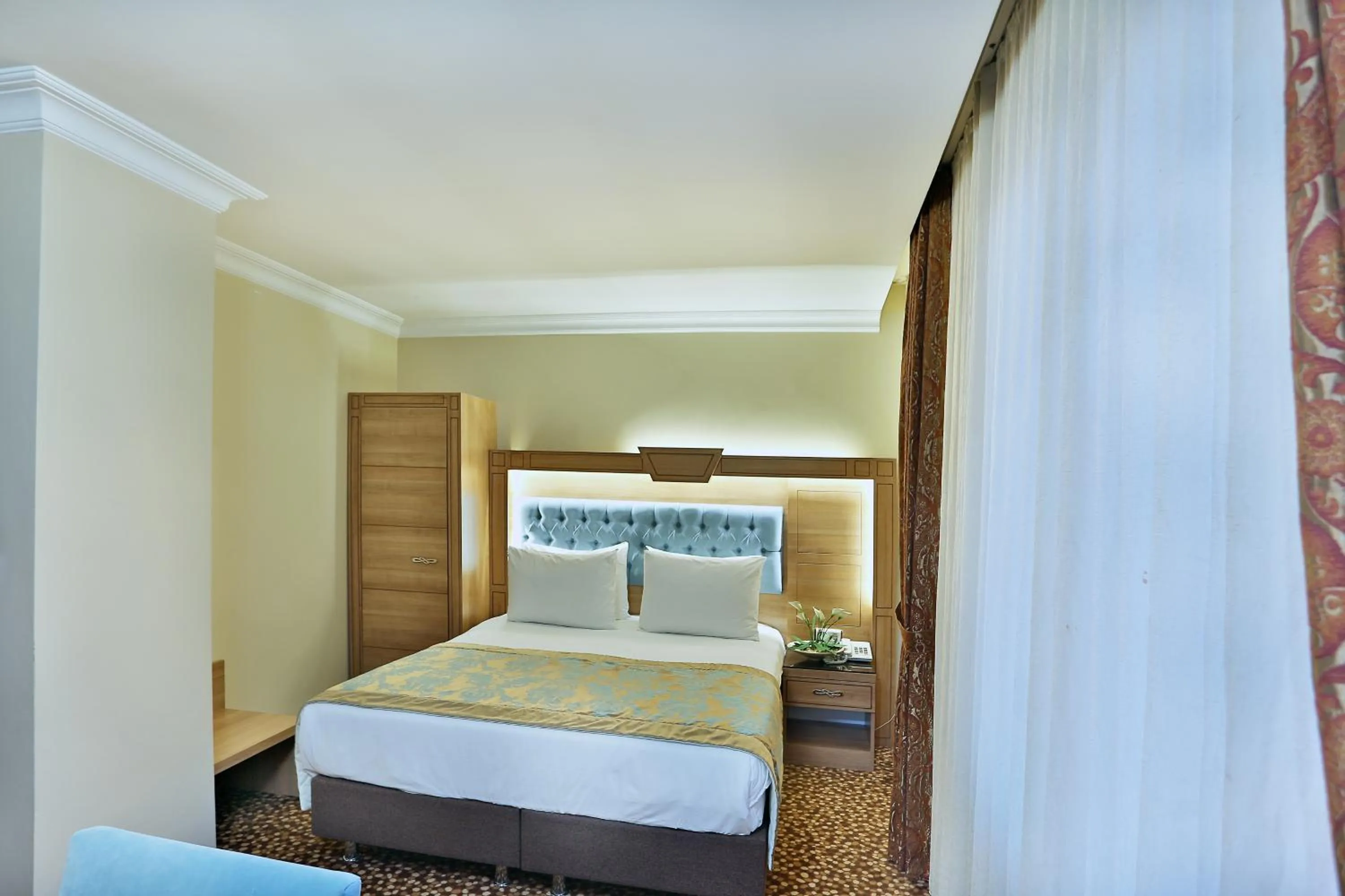 Photo of the whole room, Bed in Budo Hotel