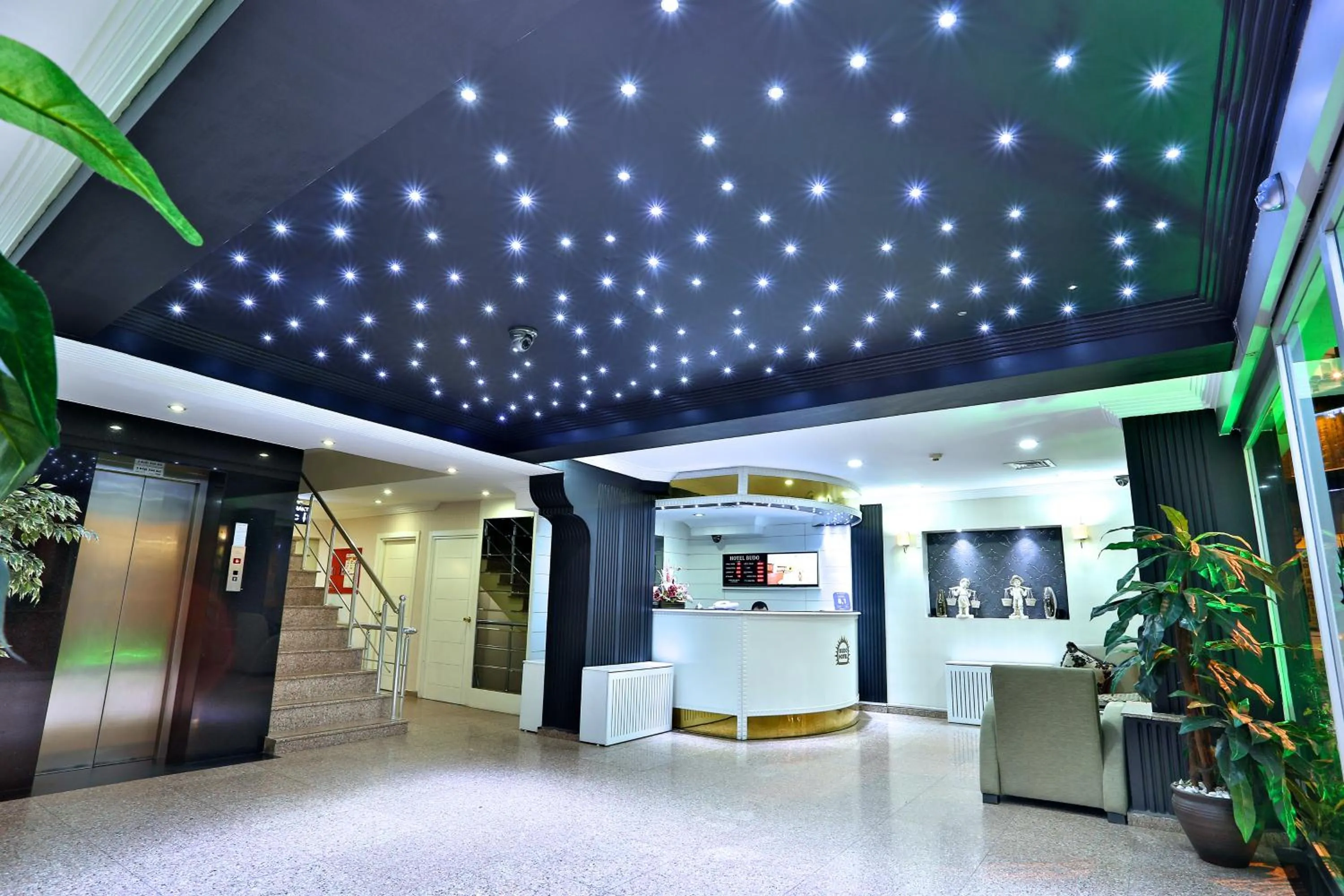 Lobby or reception in Budo Hotel