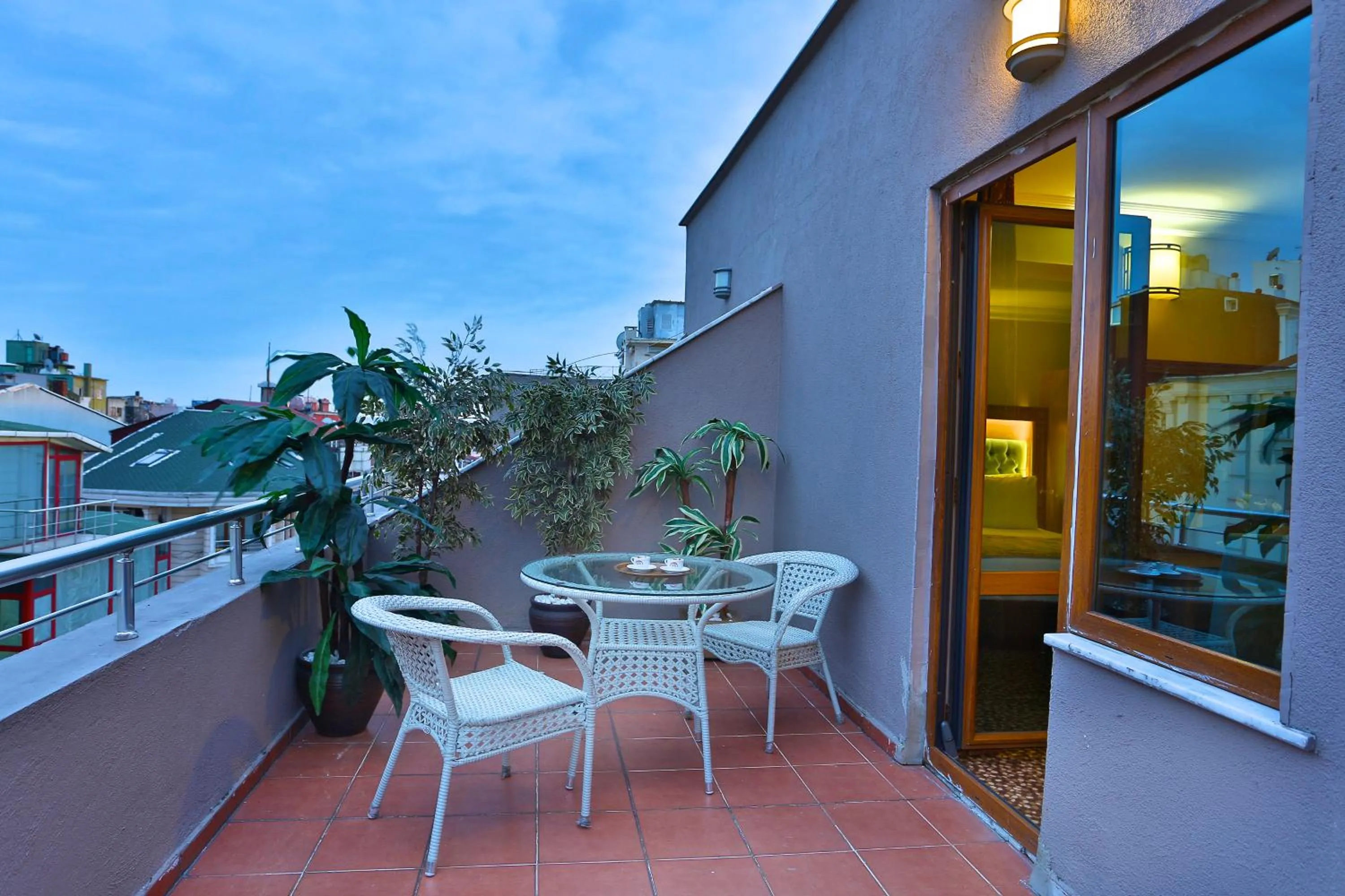 Balcony/Terrace in Budo Hotel