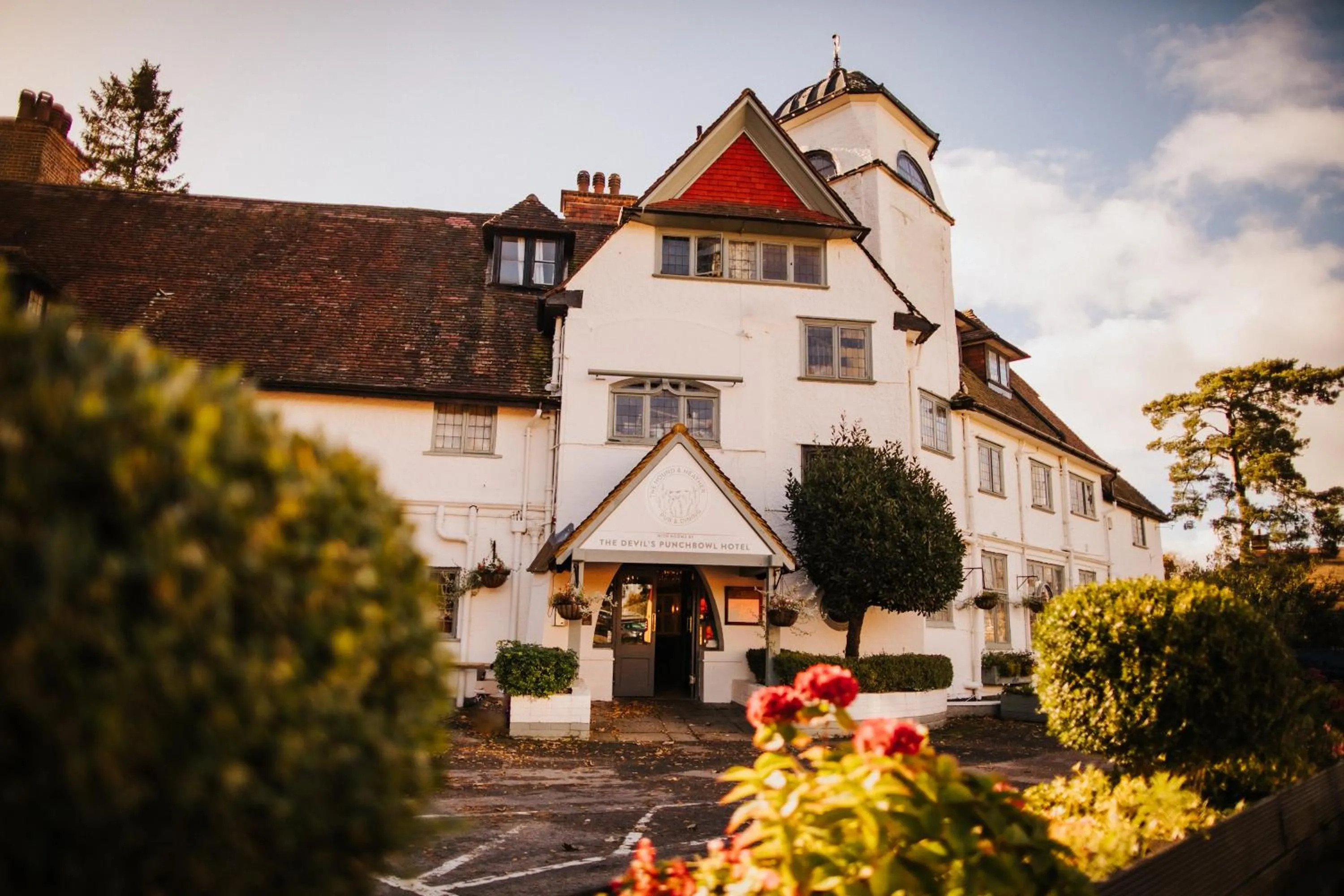 Property building in The Devil's Punchbowl Hotel