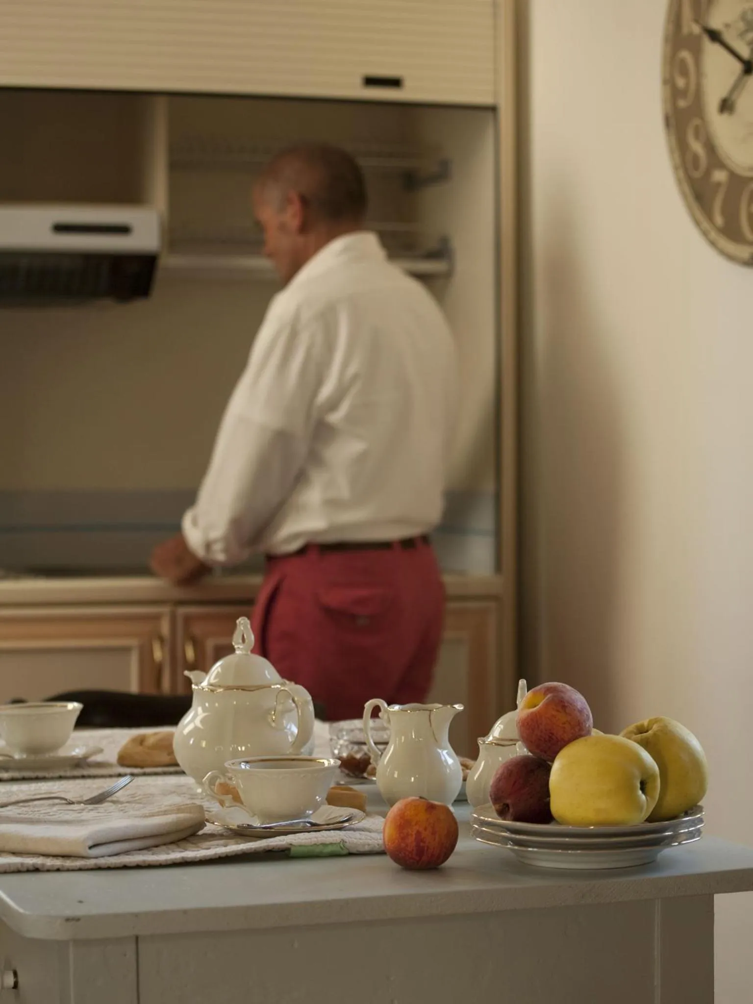 Kitchen or kitchenette in Relais Palazzo Paleologi Sec.XIV