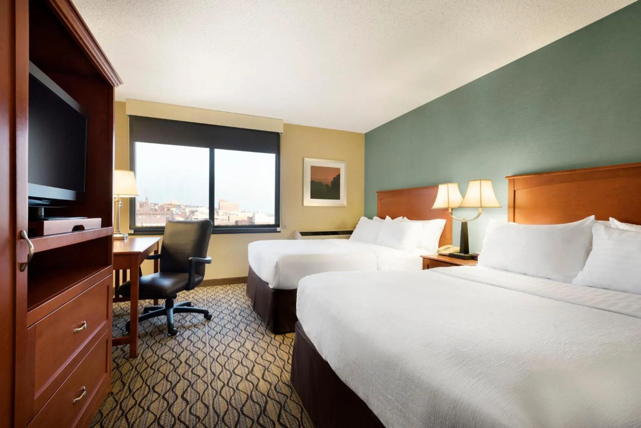 Bedroom, Bed in Holiday Inn & Suites Duluth-Downtown by IHG