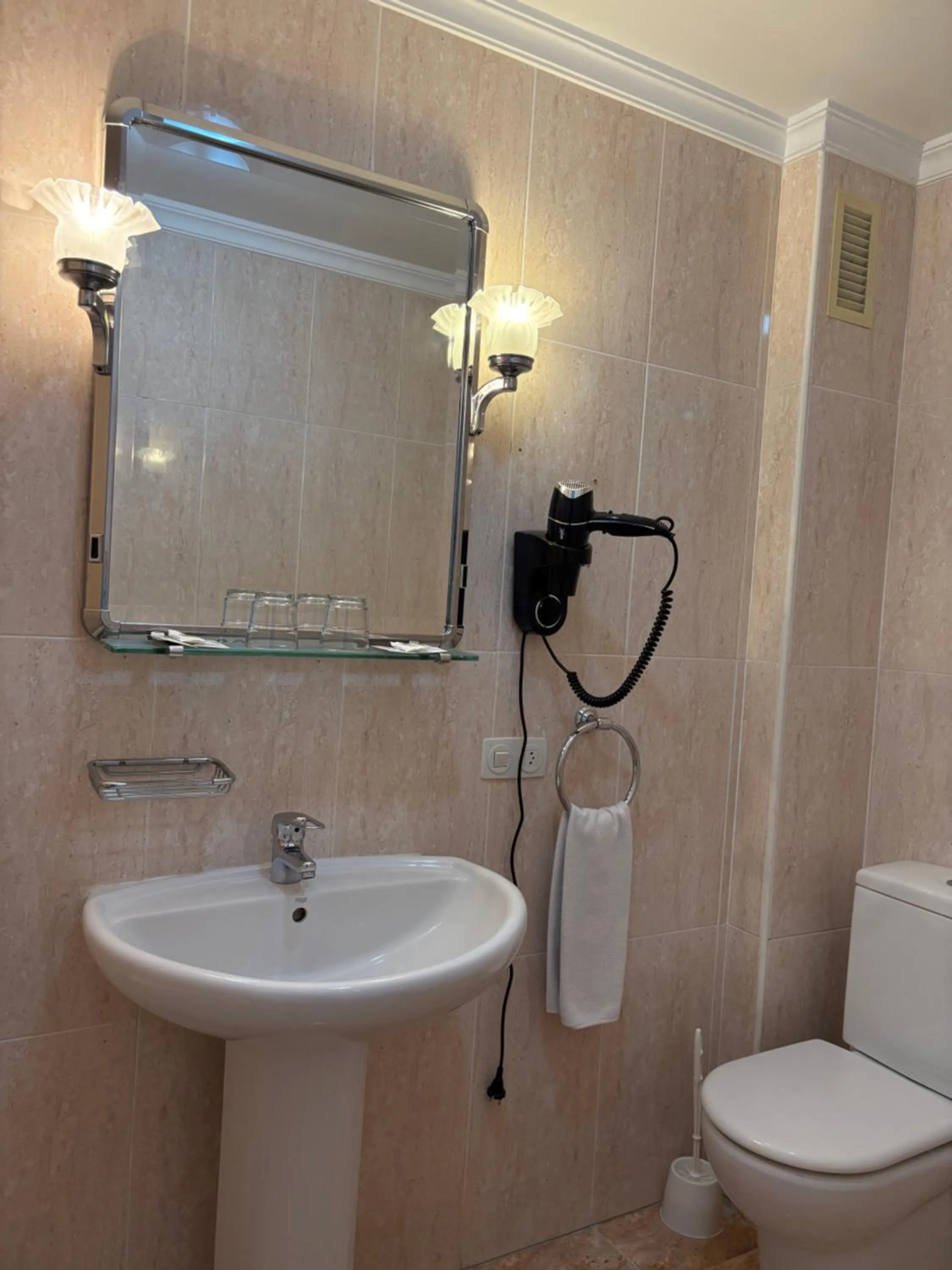 Shower in Hotel Amefa